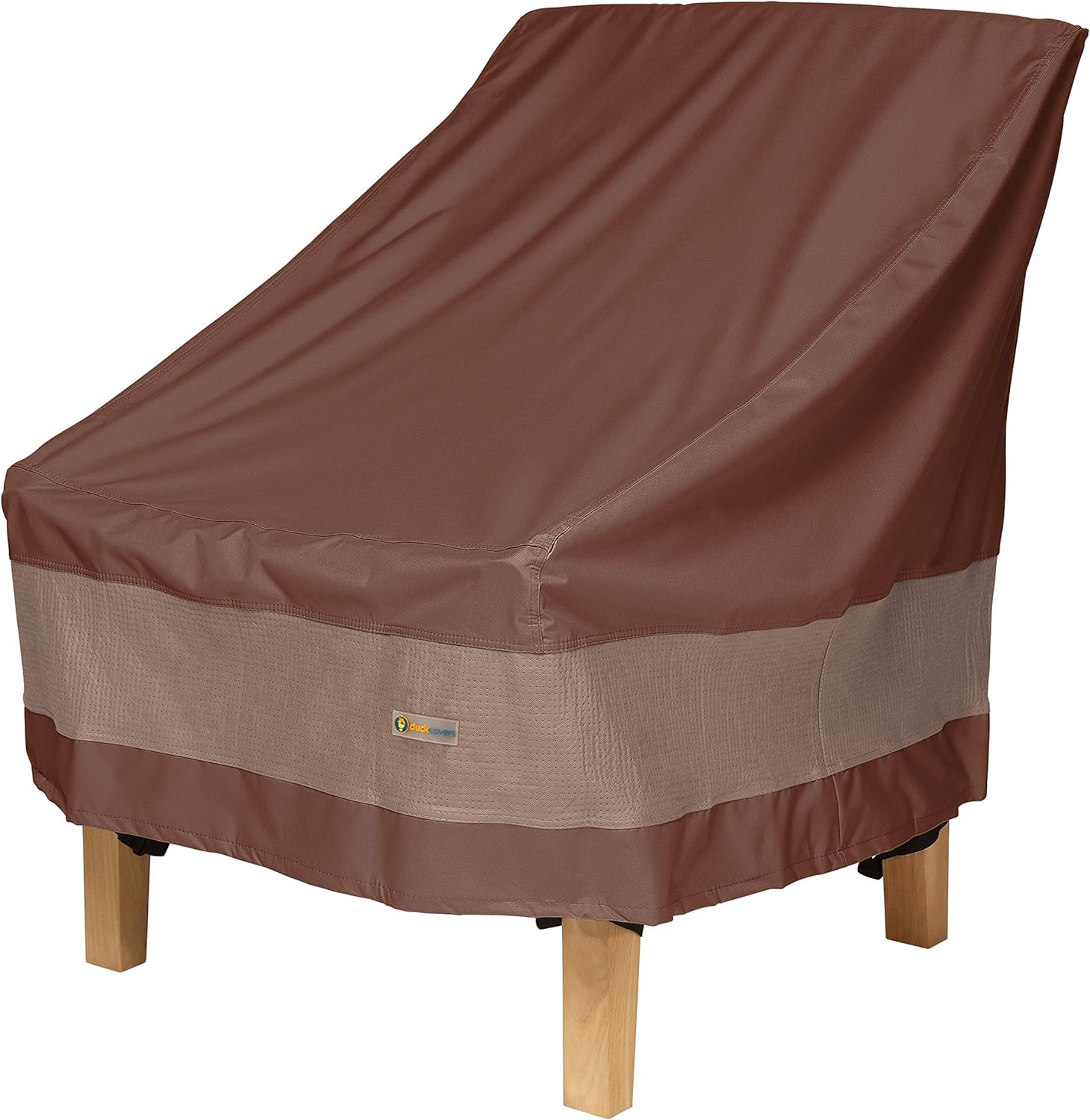 DUCKCOVERS Ultimate Waterproof Patio Lounge Chair Cover, All Weather Protection, Durable Outdoor Lawn Patio Furniture Covers, 32W x 37D x 36H inch, Patio Chair Covers for Outdoor Furniture