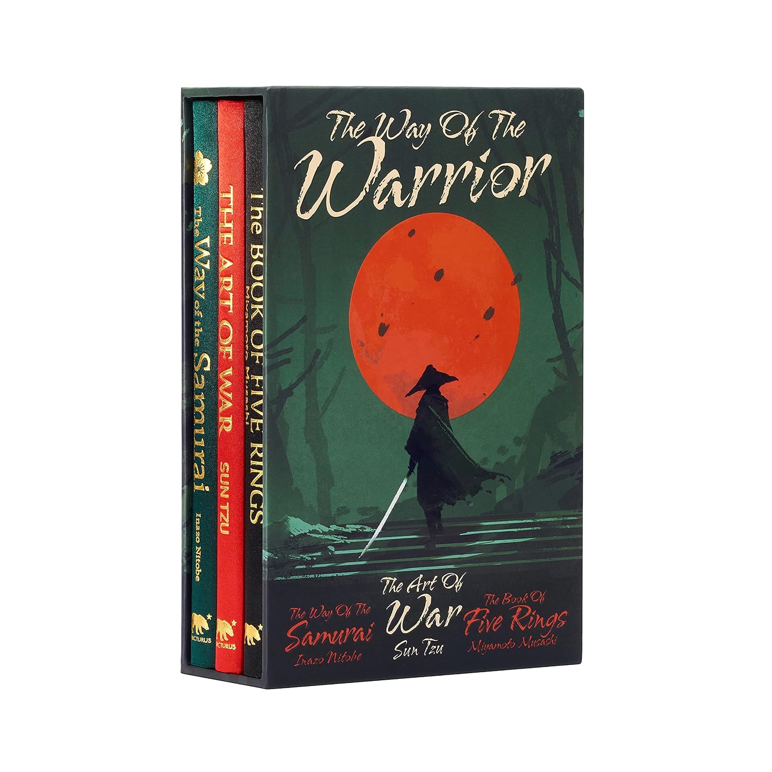 The Way of the Warrior: Deluxe Silkbound Editions in Boxed Set (Arcturus Collector's Classics, 12)