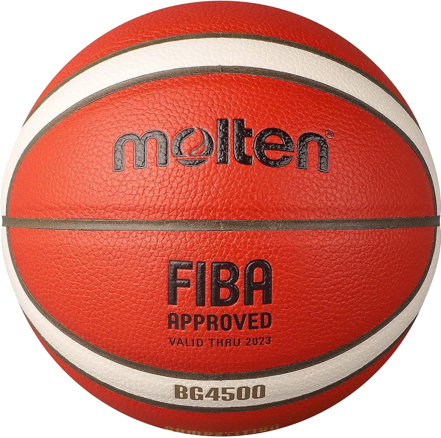 Molten Basketball I BG4500 BG4550 The Official Game Ball of British Hoops! I Game-Ready Pebble I Premium Composite Leather I Super League Basketball