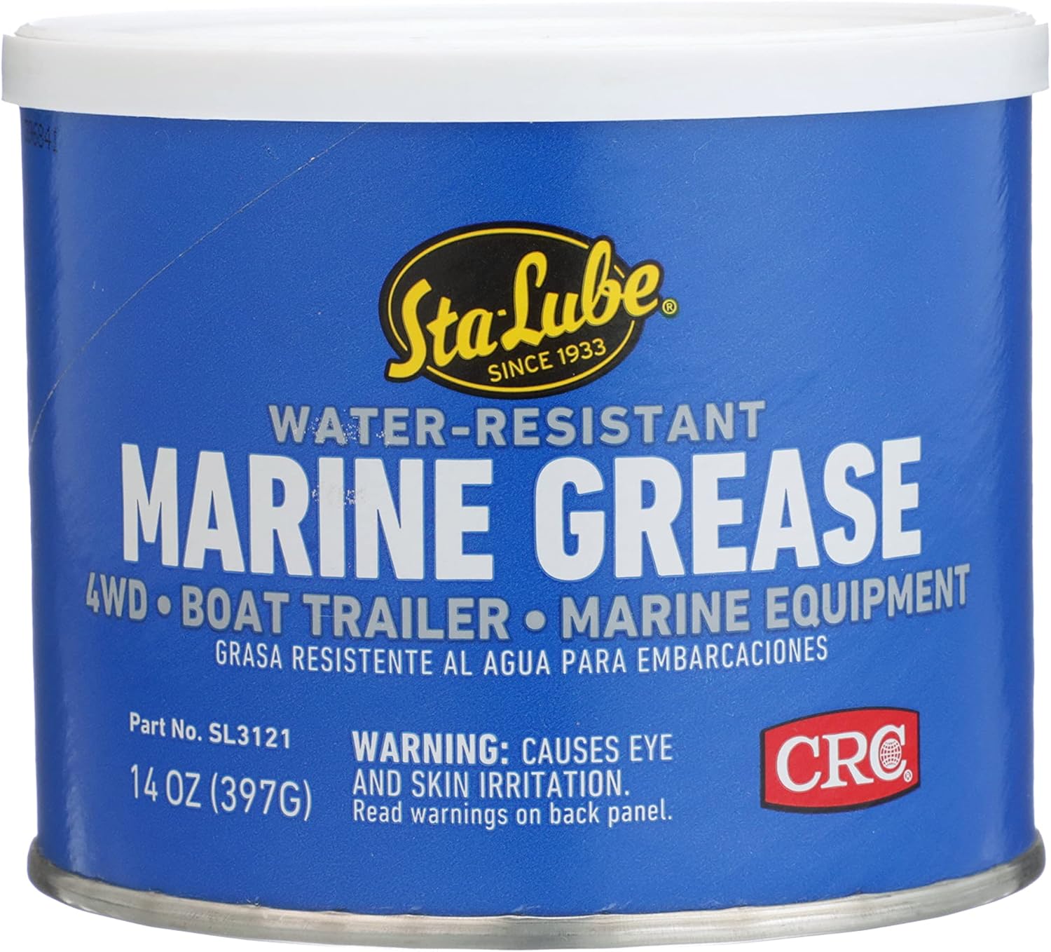 CRC SL3121 Marine Boat Trailer and 4 x 4 Wheel Bearing Grease - 14 wt. oz. by CRC