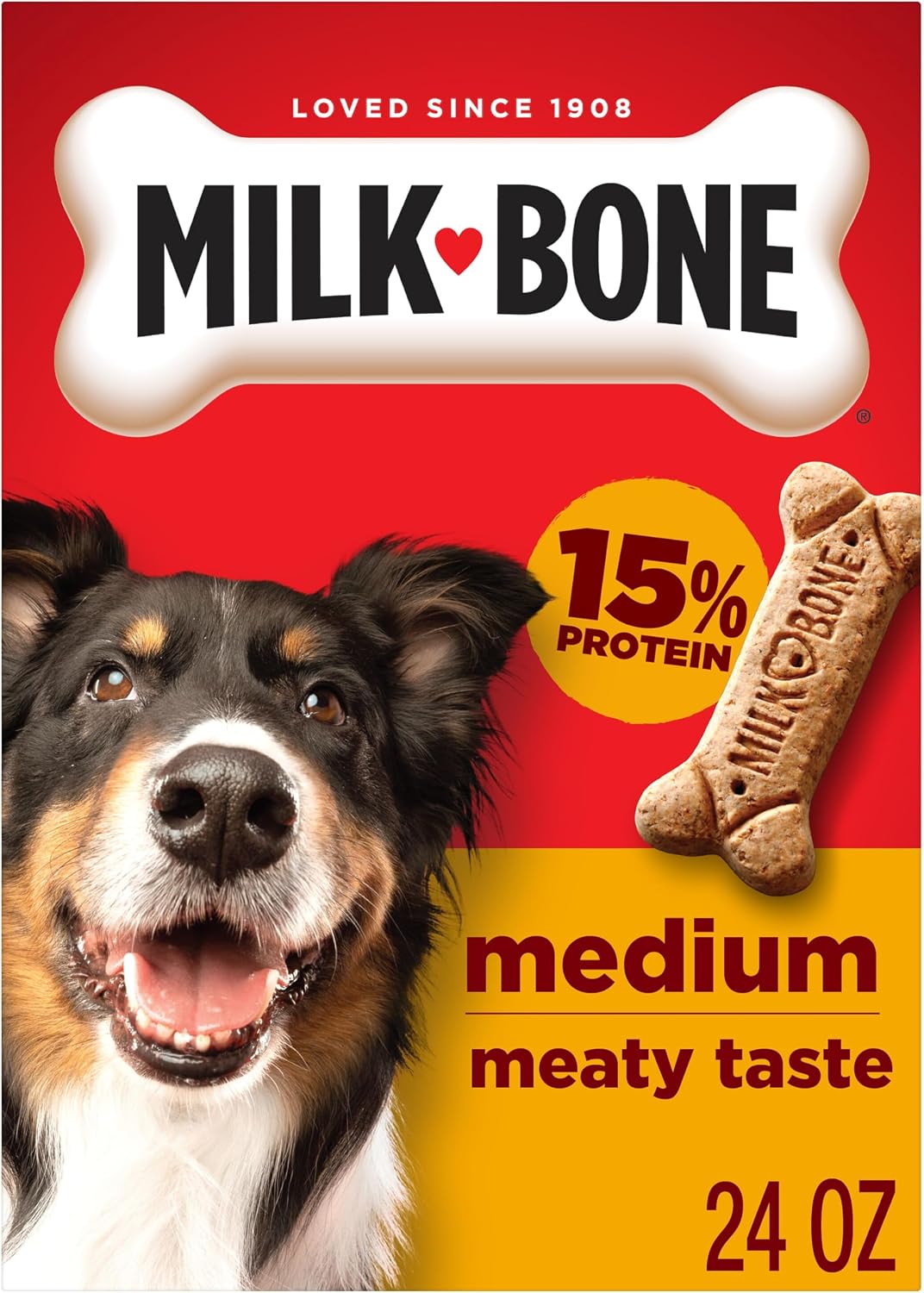 Milk-Bone Original Biscuits Medium Dog Treats, 24 Oz.