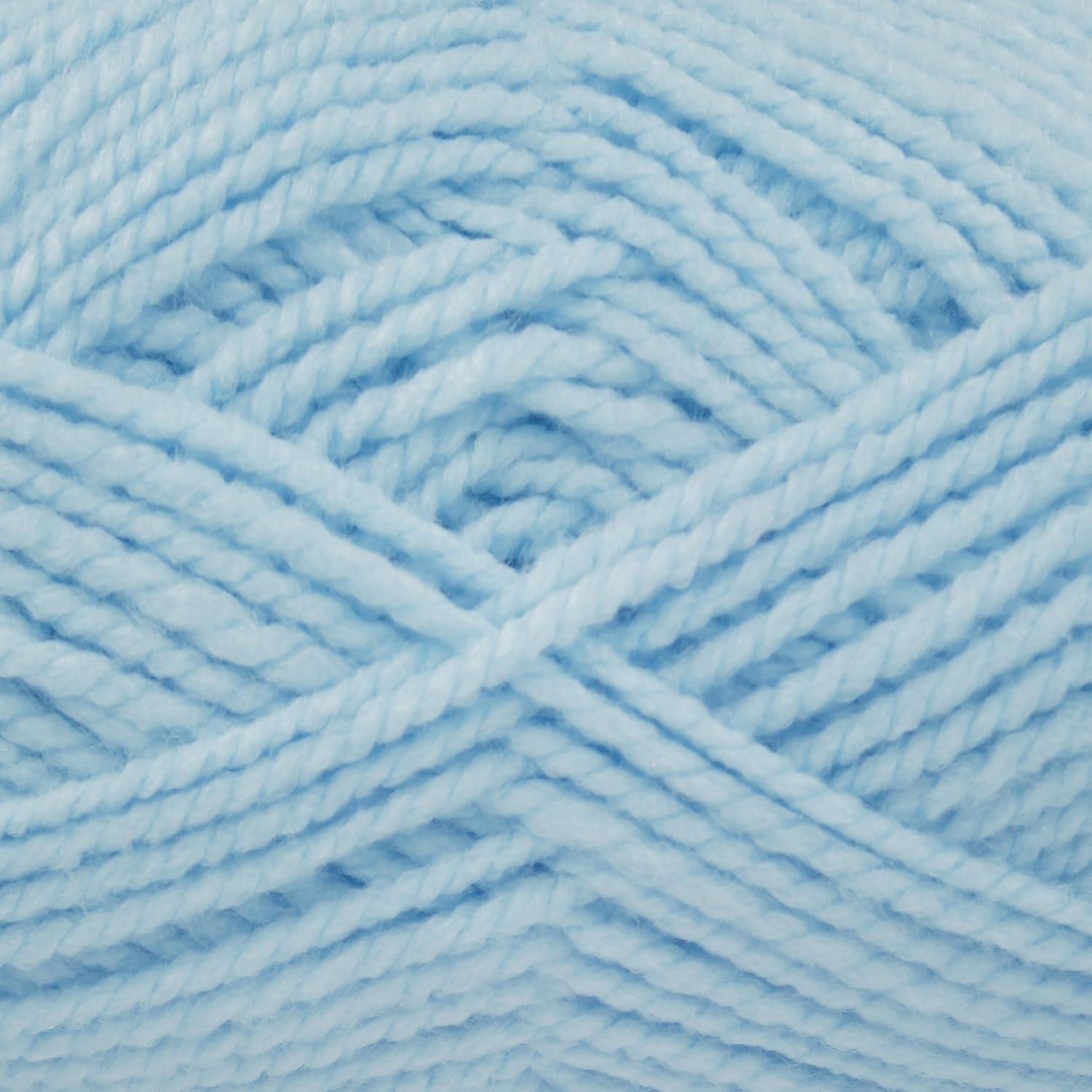 King Cole Big Value Baby Chunky Yarn - 100g Ball - Premium Acrylic Knitting & Crochet Wool for Soft Baby Clothes & Blankets (2515 Soft Blue)