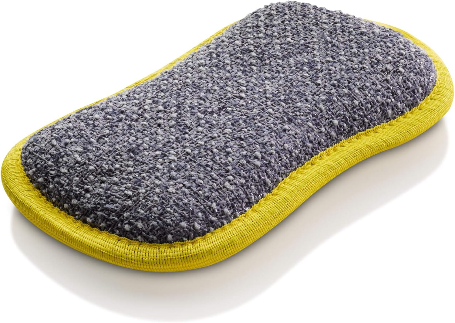 E-Cloth Washing Up Pad, Non-scratch Kitchen Scrub Sponge, Washable and Reusable, 100 Wash Promise, Yellow, 1 Pack