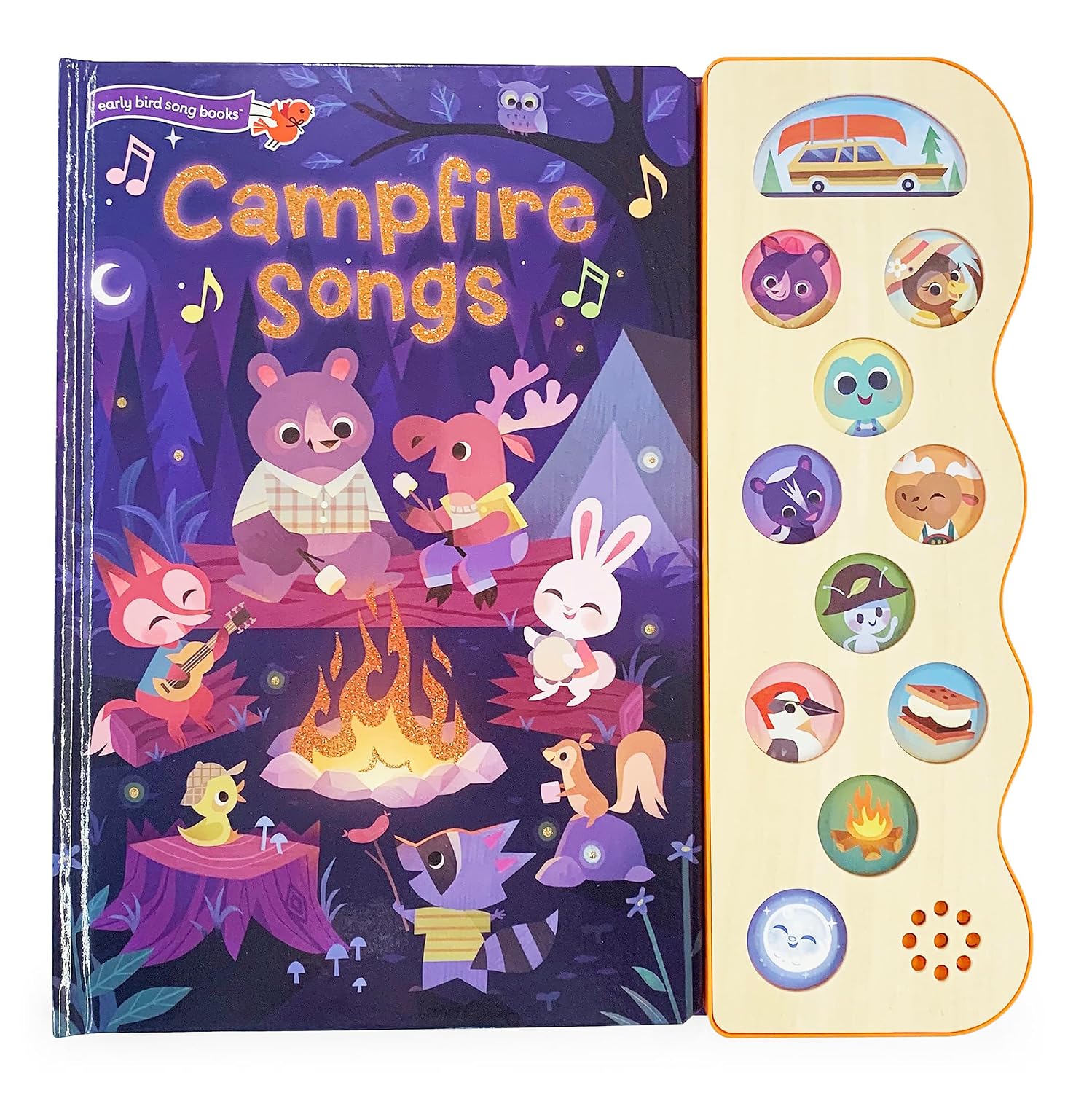 Campfire Songs: 11-Button Interactive Children's Sound Book (Early Bird Song) (Early Bird Song, 11B)