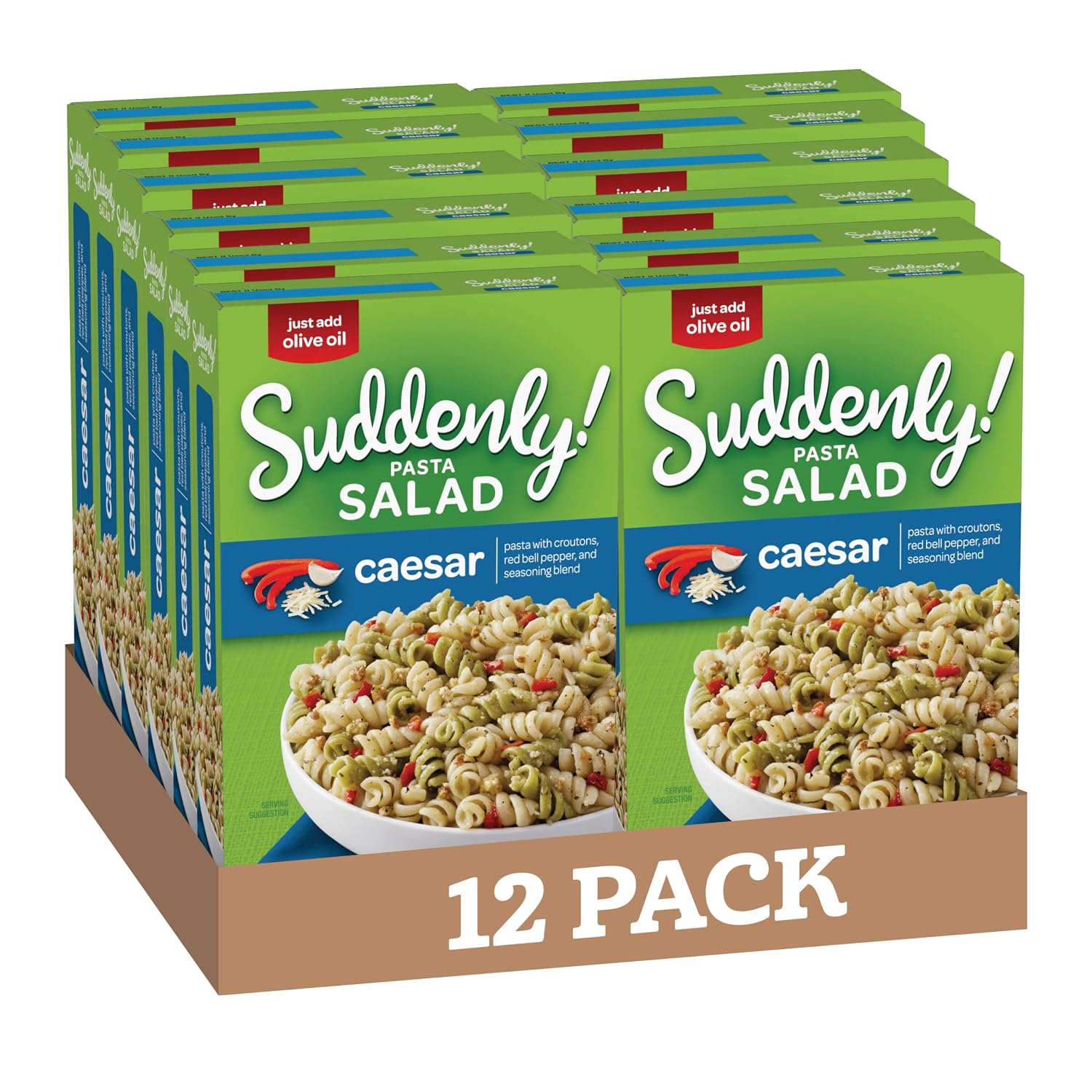 Suddenly Pasta Salad Caesar, 7.25 Ounces, 12 per Case