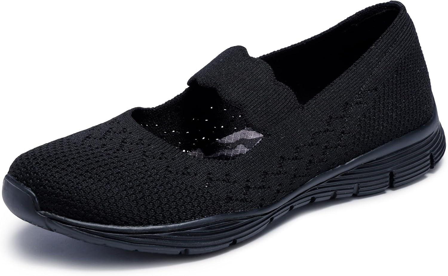 Skechers Women's Seager Power Hitter Engineered Knit Mary Jane