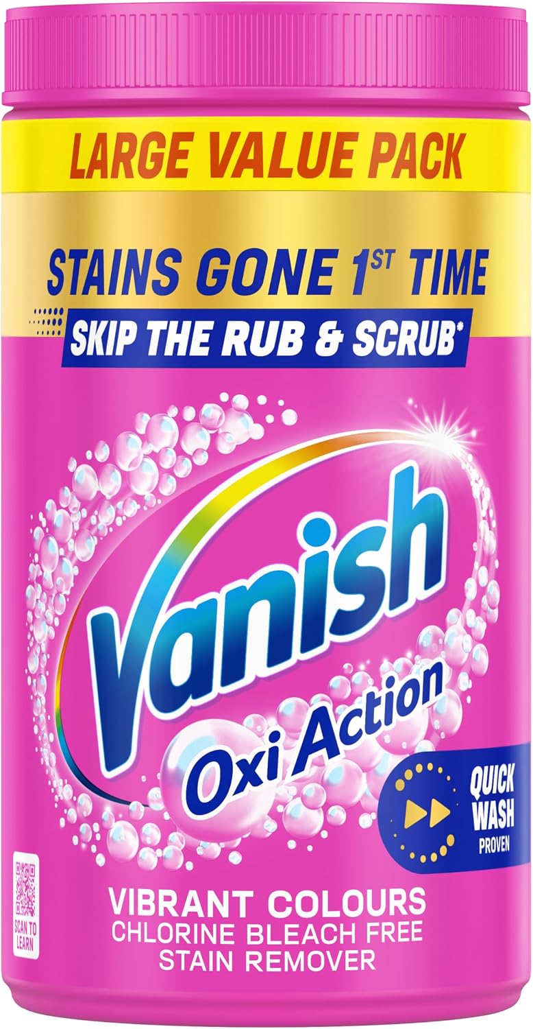 Vanish Gold Oxi Action Stain Remover Powder, 1.41kg