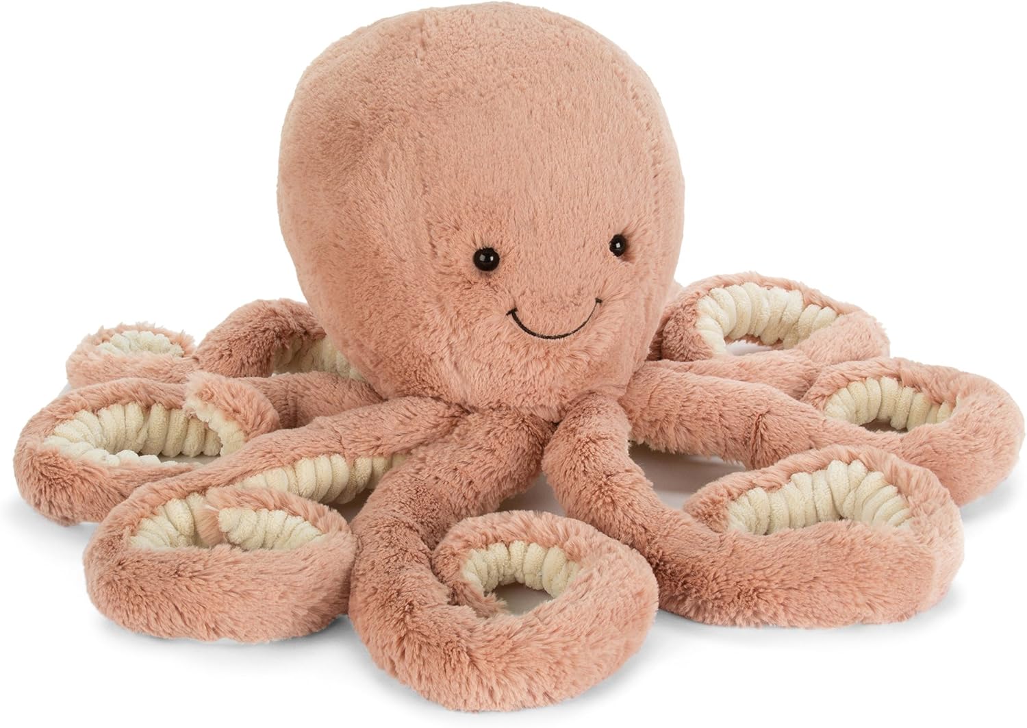 Jellycat Odell Octopus Stuffed Animal, Little 10.5 inches - Ocean and Sea Plush Toy - Classic Children's Gift