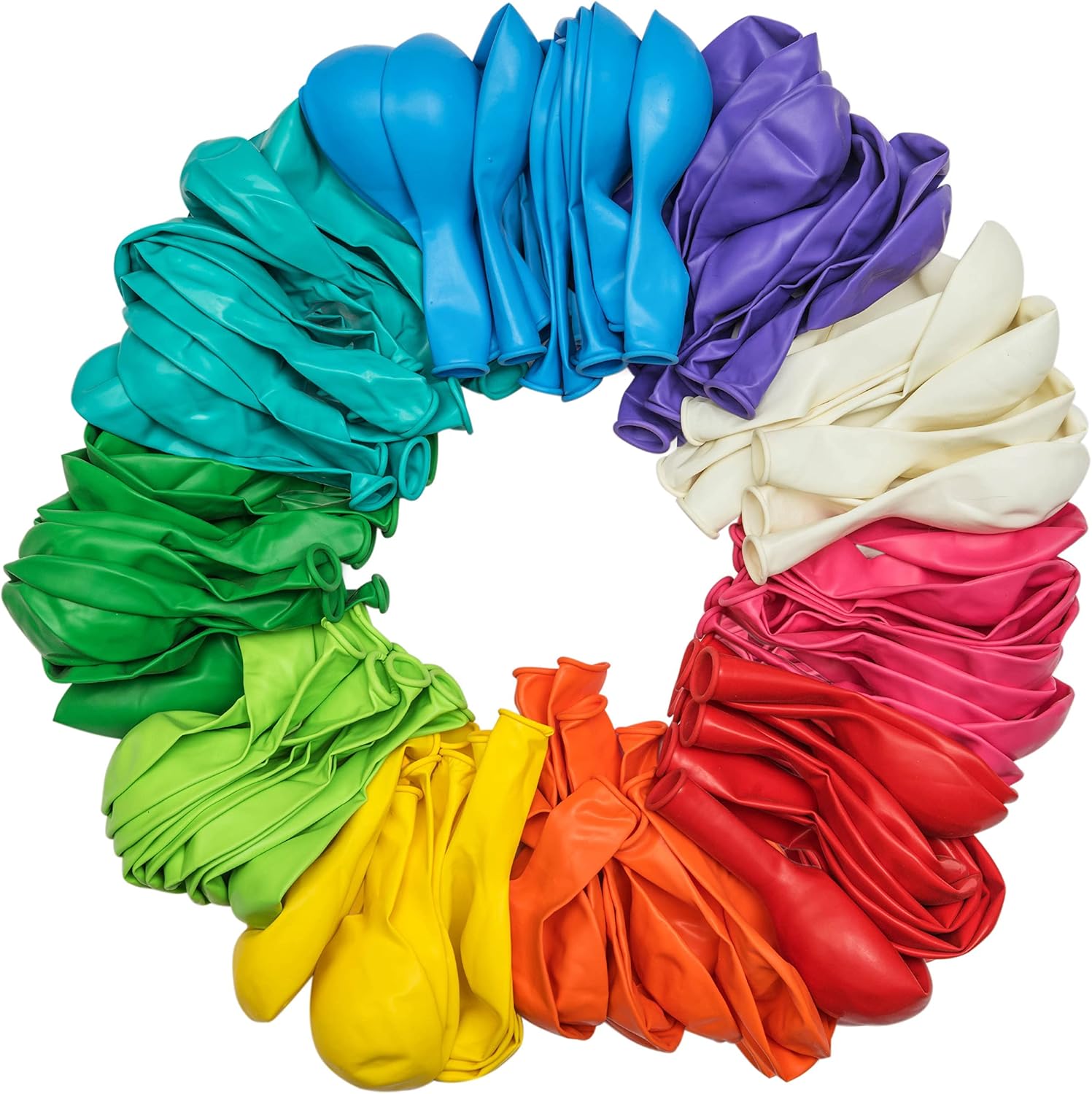 Artier 30 Biodegradable Multicoloured Balloons in 10 Colours. 12 Inch Large Eco Friendly Balloons. Perfect for Kids Parties, Baby Showers, Weddings, Anniversaries. For Helium or Air Use