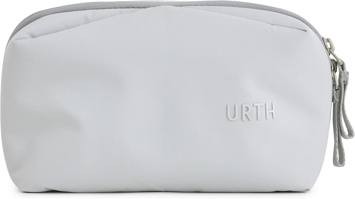 Urth Zeolite Tech Organiser - Water Resistant, Recycled Electronics Travel Case, Cable Organiser Bag for Cords, Charger, Phone, Camera Accessories in Ash Grey