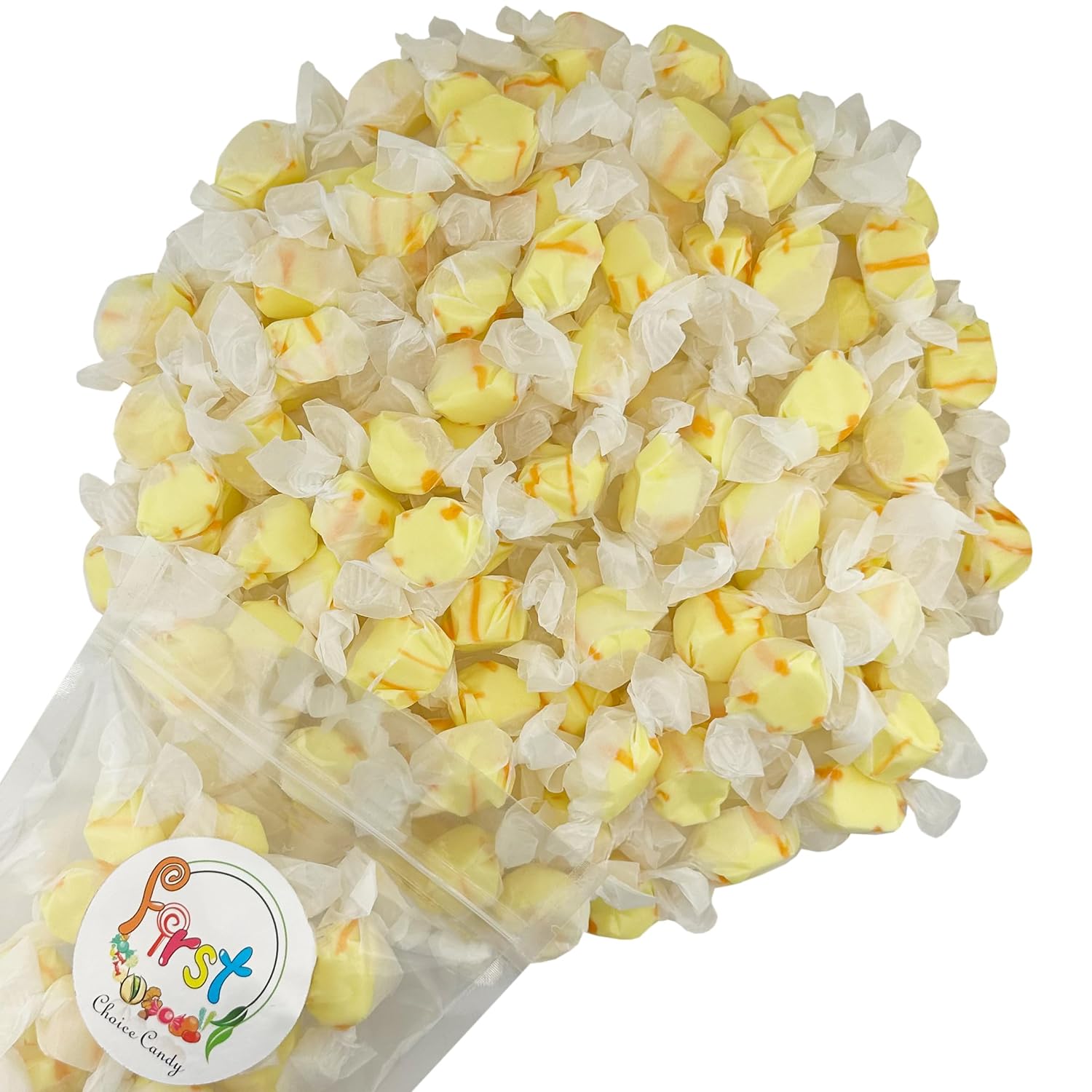 Variety Gourmet Saltwater Taffy (Buttered Popcorn, 5 Pound)