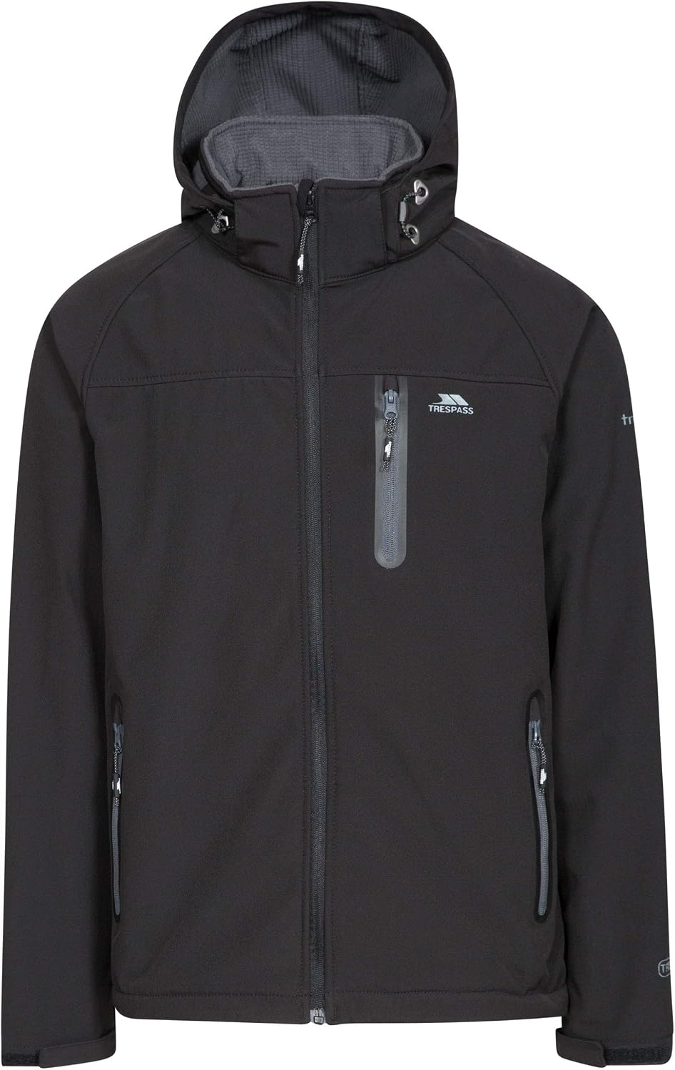 Trespass II Mens Waterproof Hooded Softshell Jacket Accelerator