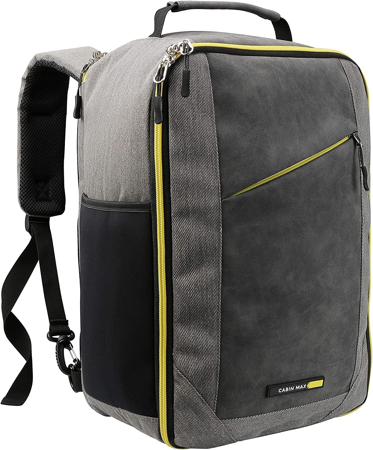 Cabin Max Manhattan 20L Underseat Backpack - 40x20x25 for Ryanair Cabin Bag with Padded Tech Pocket, Lockable Compartment & Versatile Straps - Stylish Travel Companion for Airlines