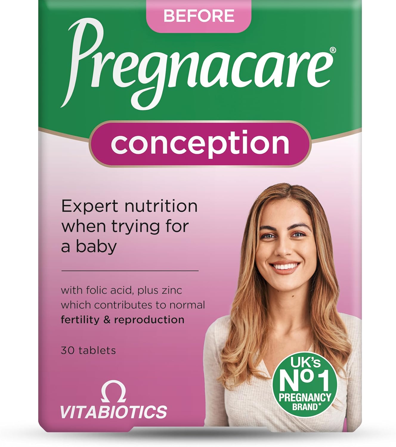 Pregnacare Conception, Support During Conception, for Women