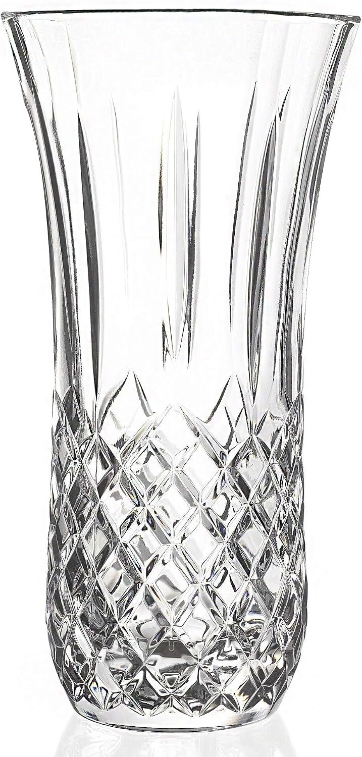 Lorren Home Trends 11.5" Vase from The RCR Opera Collection, Clear, Medium (8"-15") (256190)