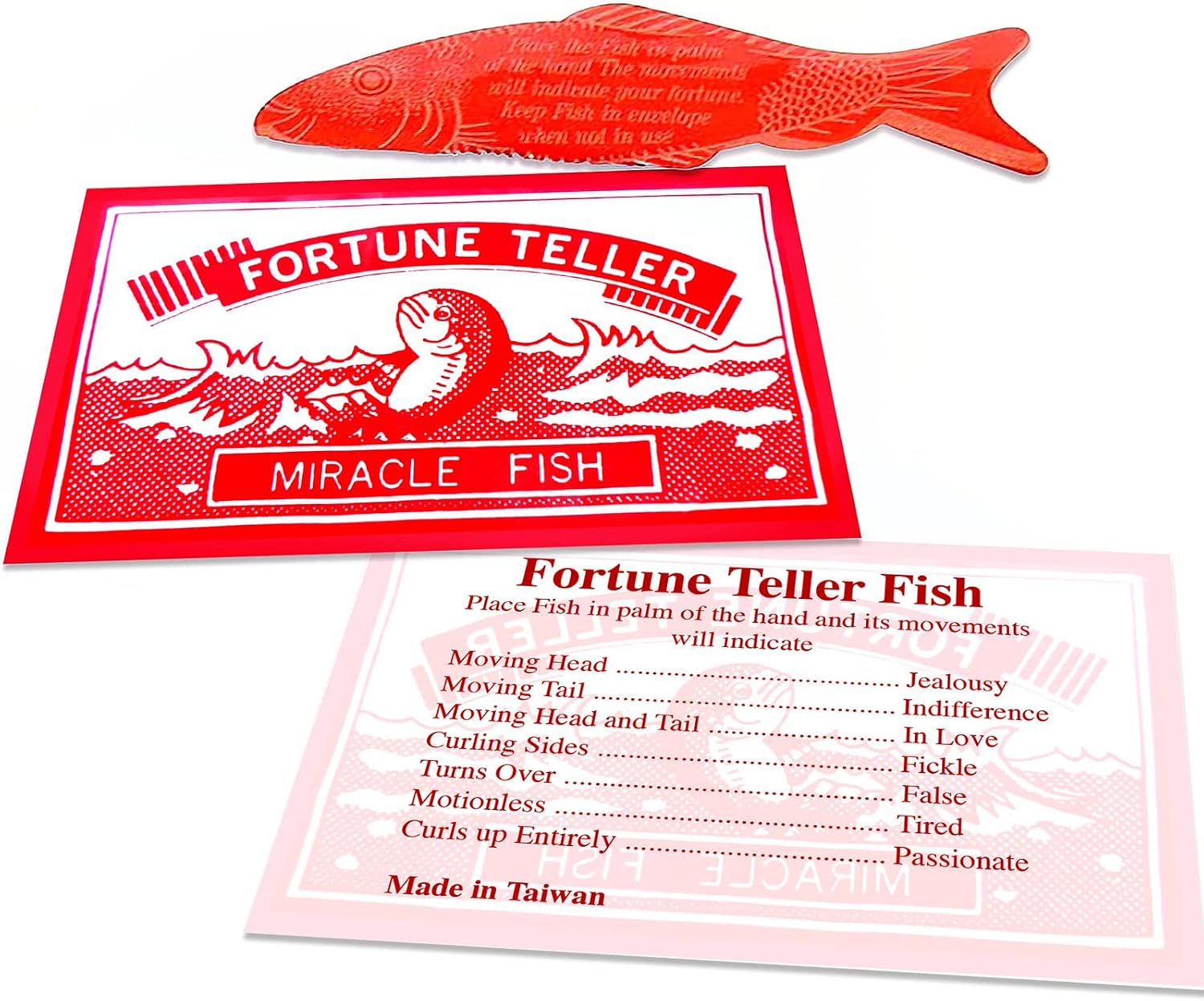 ArtCreativity Large 3.5 Inch Mood Fortune Teller Fish - Set of 72 - Cool Novelty Toy for Kids and Adults - Fun Science Learning Aid - Christmas Party Cracker Toy, Gift Exchange & Birthday Party Favor