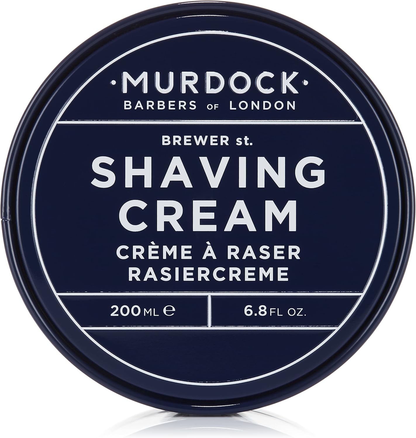 Murdock London Shaving Cream | Rich Luxurious Texture Softens and Soothes | Made in England | 200ml