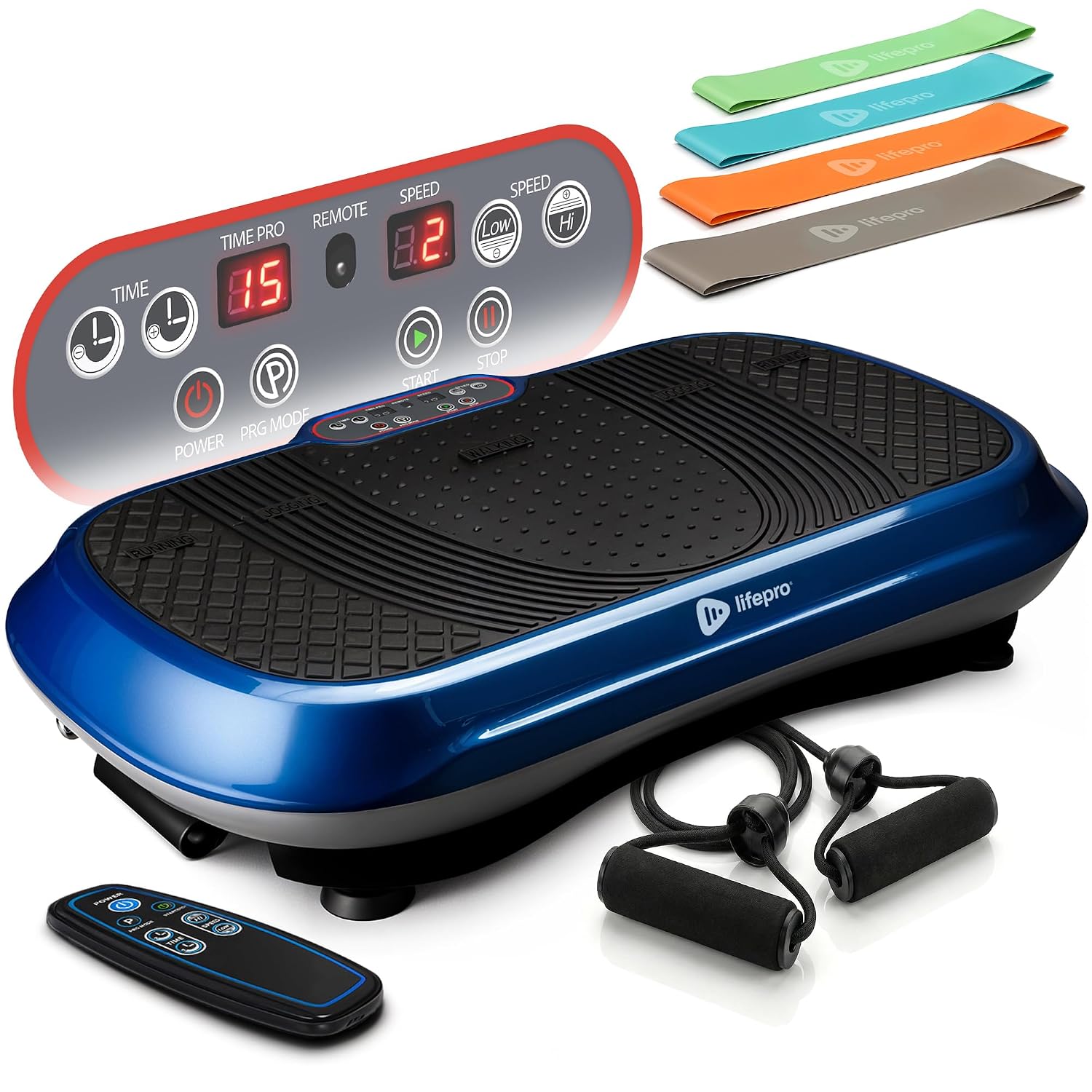 Lifepro Waver Vibration Plate Exercise Machine with 99 Speeds & 10 Presets