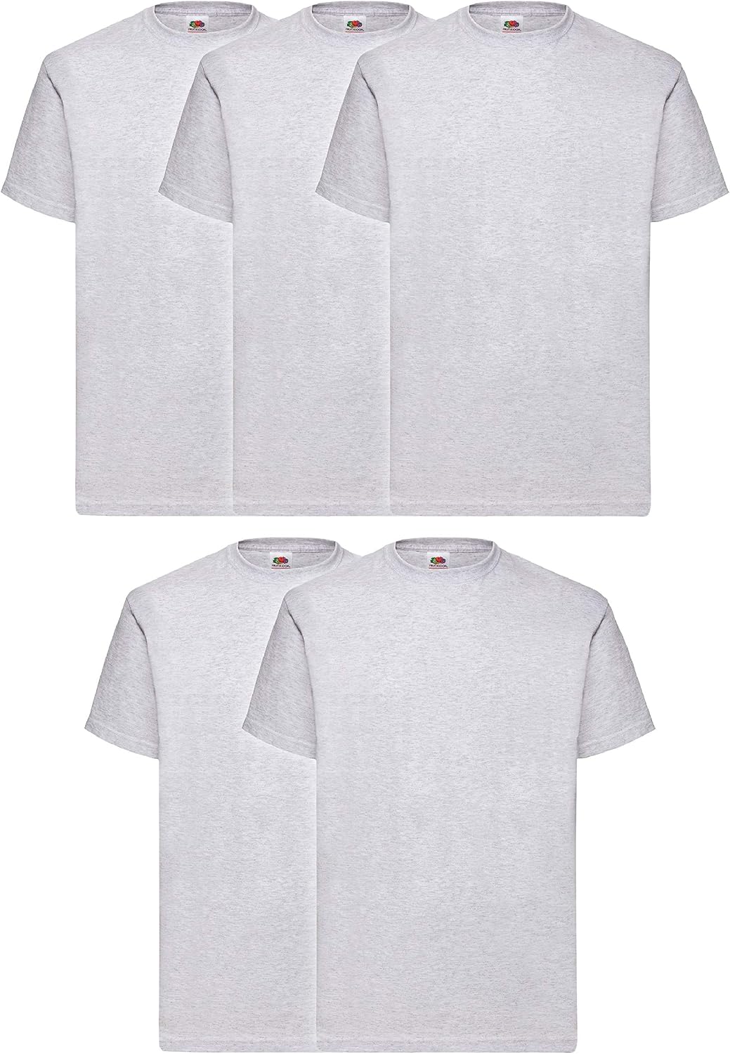 Fruit of the Loom Original T Logo Men's T-Shirt, Pack of 5