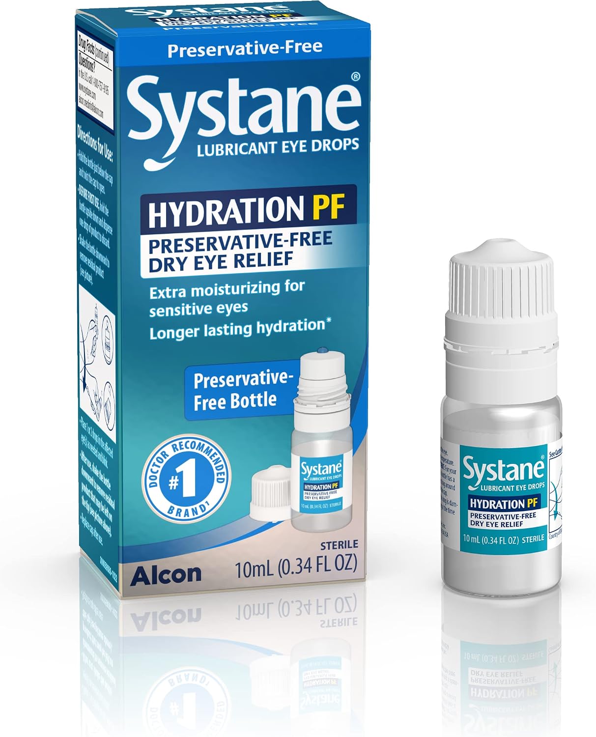 Systane Hydration Pf Lubricant Eye Drops 10ml