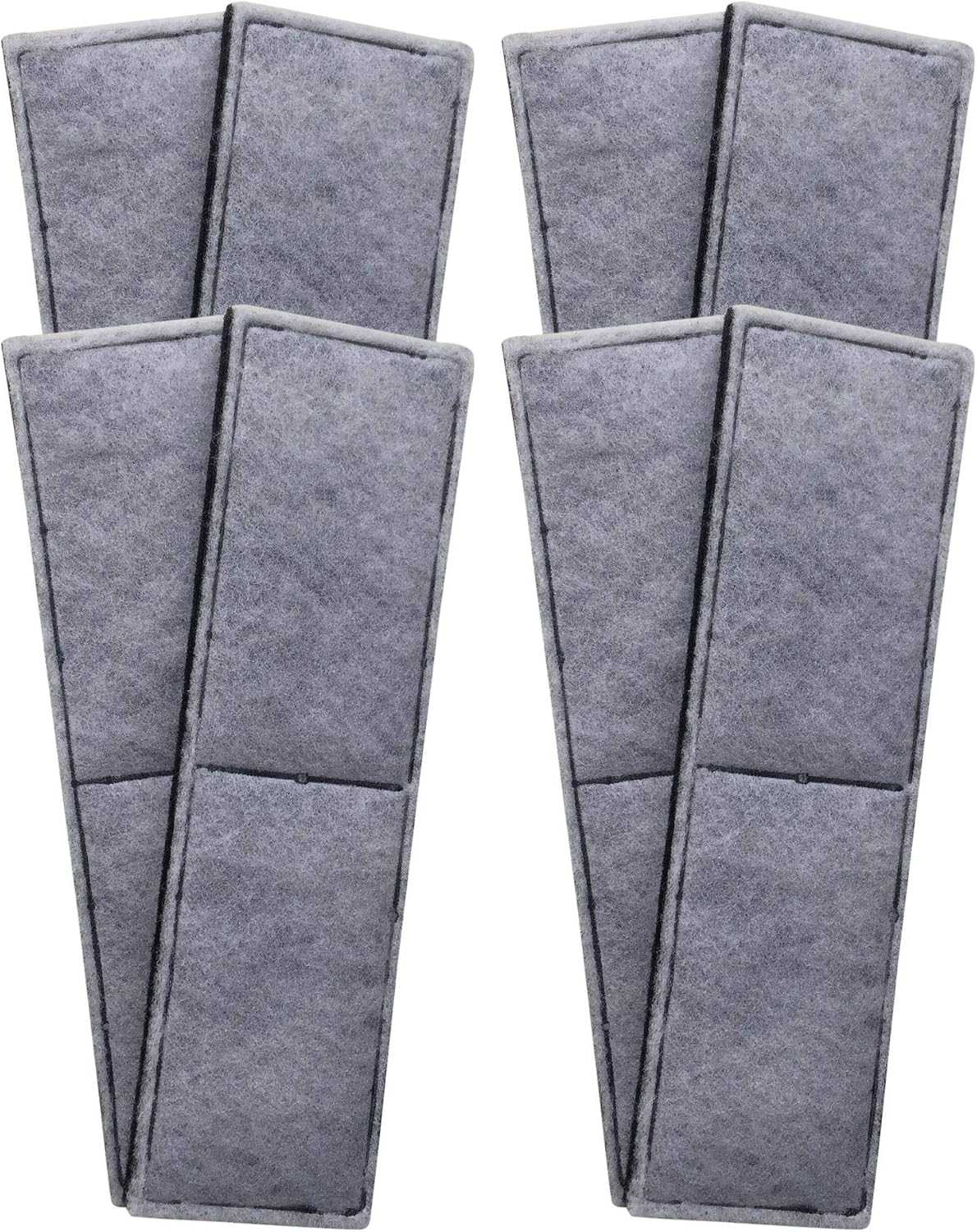 8 x Compatible Carbon Foam Filter Pads to fit Fluval U4 Range of Internal Filters