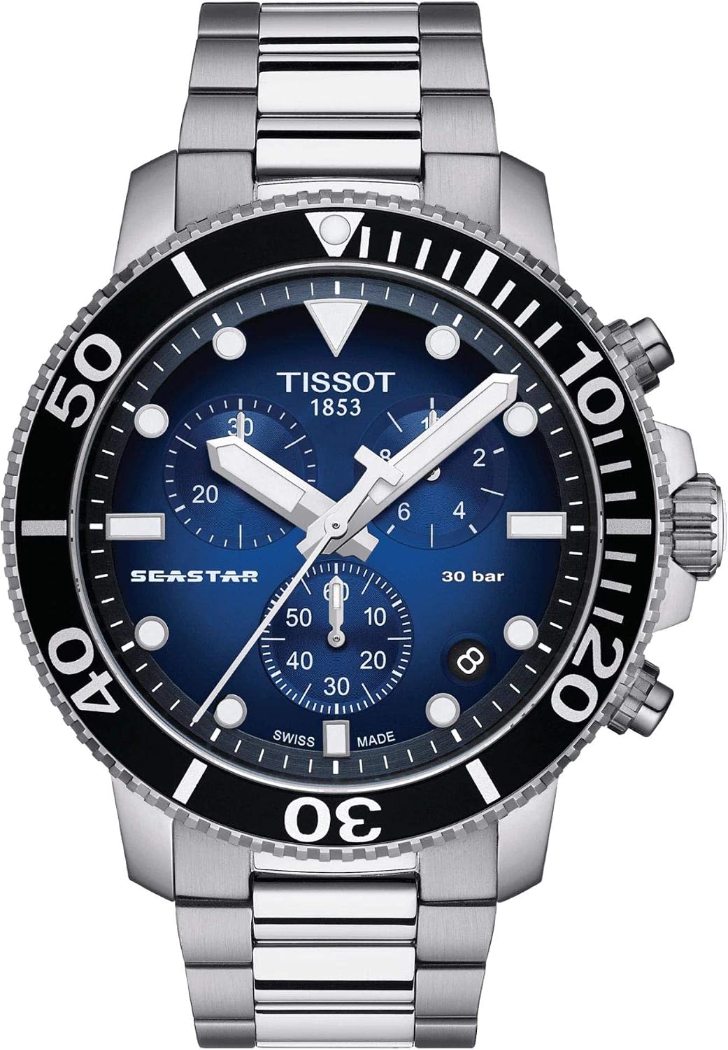 Tissot Seastar 1000, Swiss Quartz Chronograph, 45.50mm, Men’s Watch