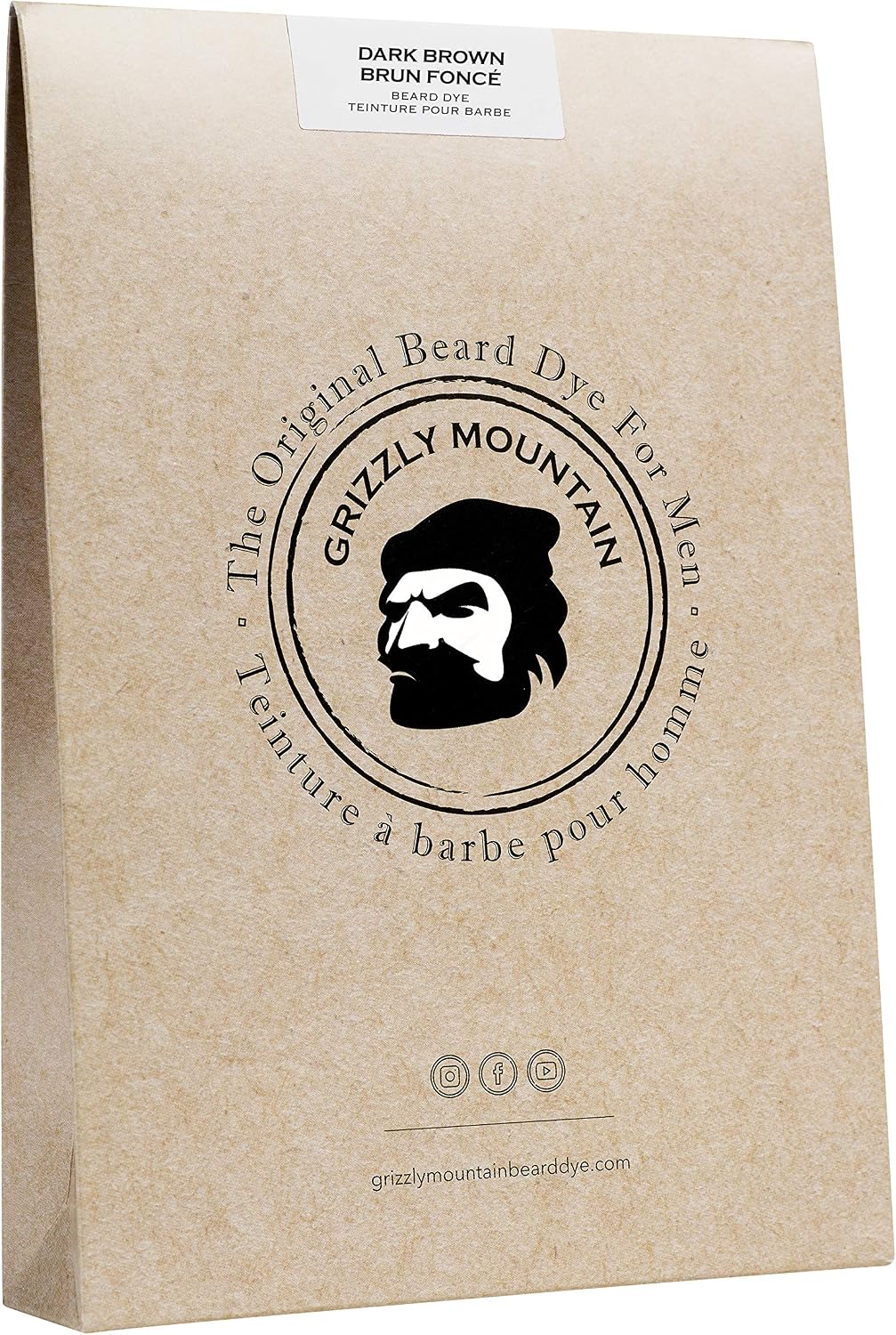 Organic & Natural Dark Brown Beard Dye