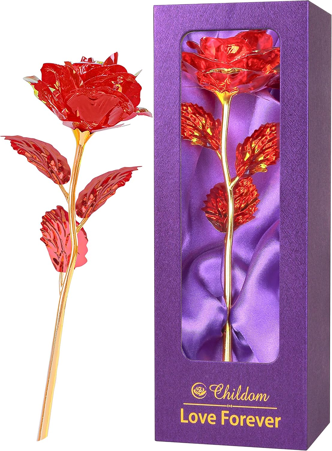 Christmas Rose Gifts for Women,Birthday Gifts for Women,Rose Flower Gifts for Mom,Red Christmas Rose Flower Gifts for Mom,Wife,Grandma,Friends,Christmas,Thanksgiving,Anniversary,Valentines