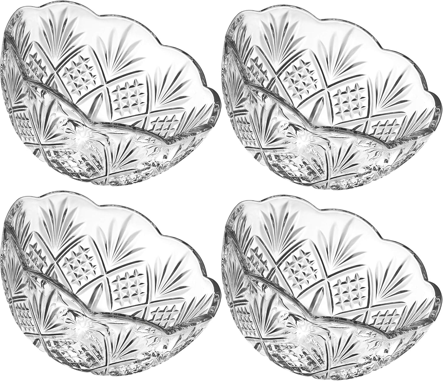 Godinger Candy Bowls Dish - Dublin Collection, Set of 4