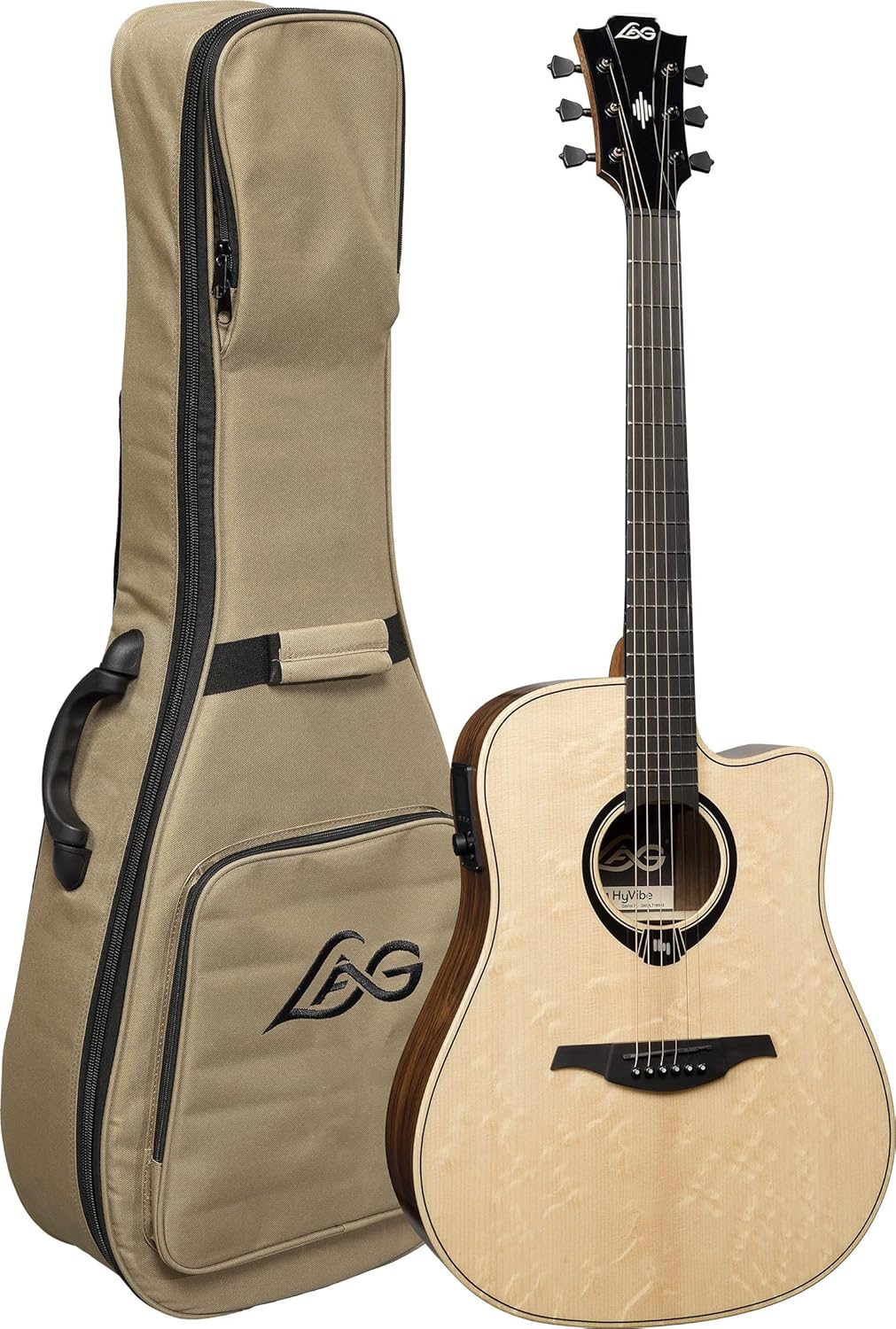 HyVibe 30 Dreadnought Cutaway Gloss HV30DCE