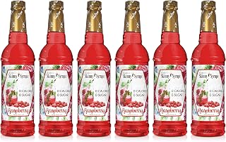 Jordan's Skinny Gourmet Syrups Sugar Free, Raspberry, 25.4-Ounce (Pack of 6)