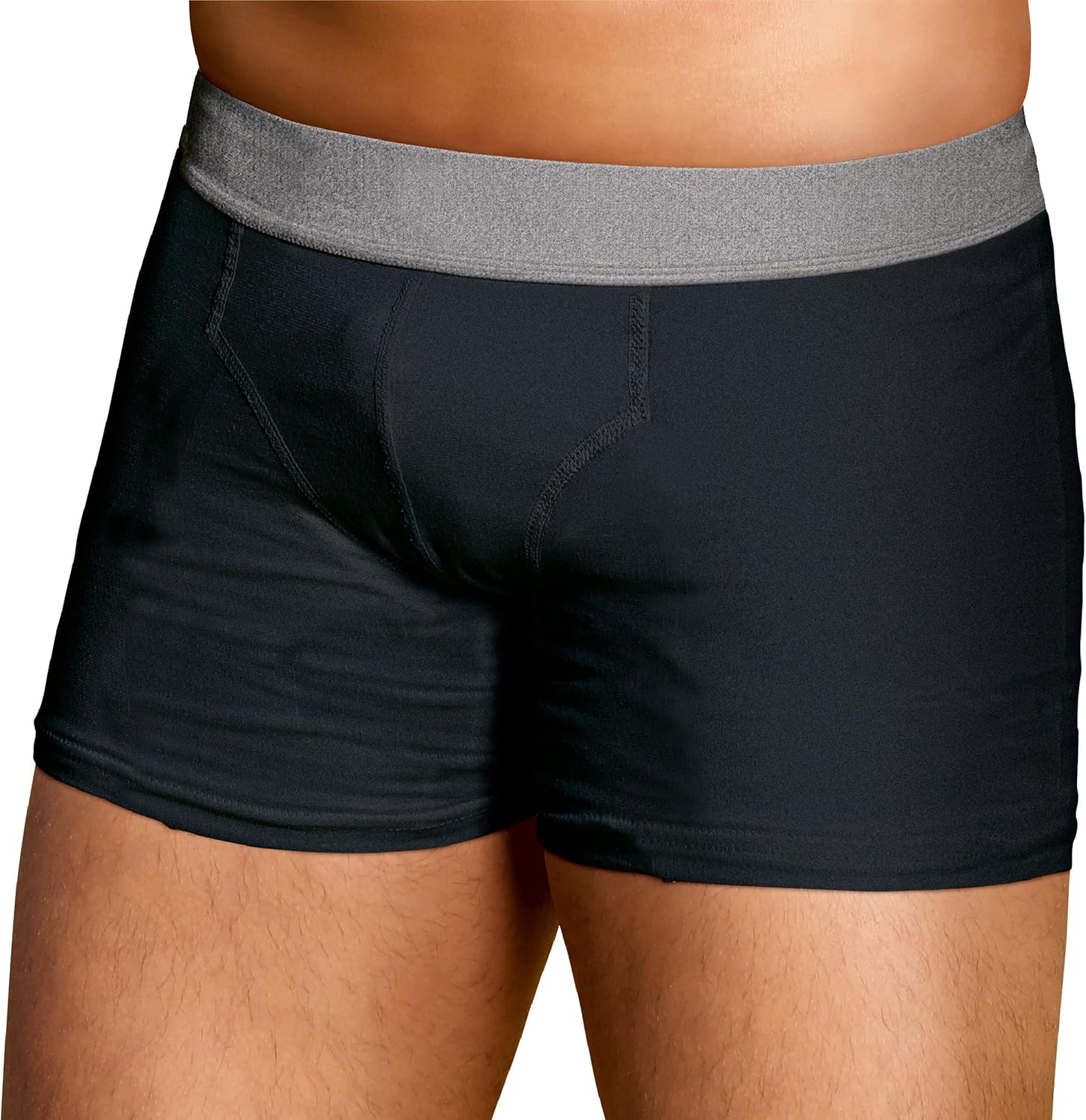 TENA Men - Washable Protective Pants - Soft, Comfy and Secure Boxers for Drips and Dribbles - Invisible Protection, Classic Cut - Light Absorption - Pack of 1 - Black - Size M