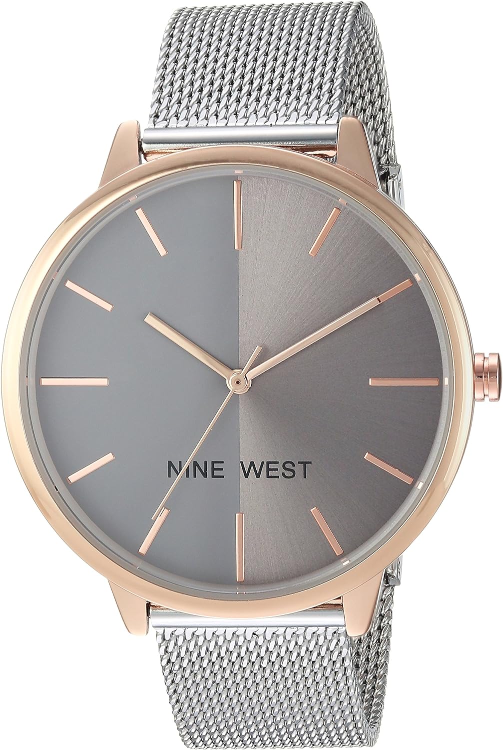 NINE WEST Women's Mesh Bracelet Watch