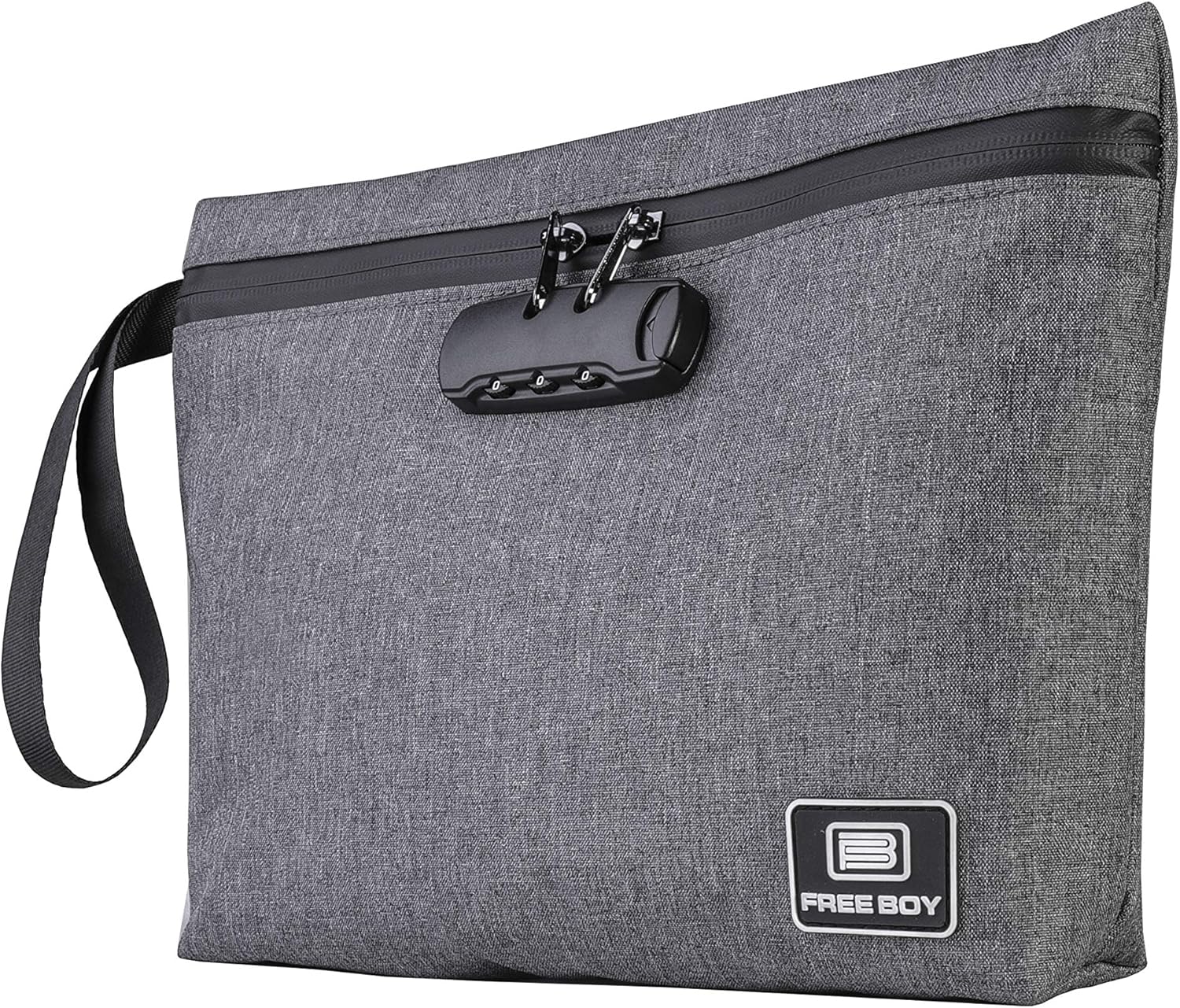 Free Boy Smell Proof Bags 11.8"x8.6"Durable Odor Proof Stash Bag with Combination Lock,Smell Odor Case Container