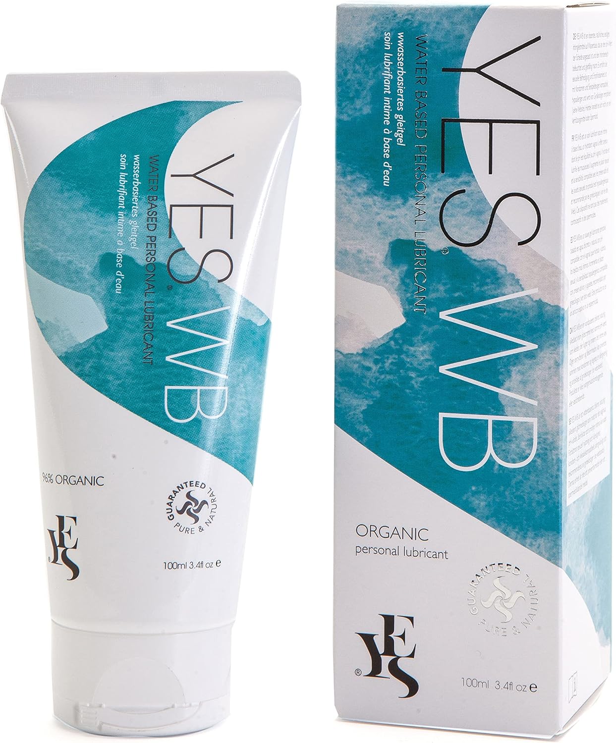 YES original organic water-based intimate lubricant & moisturiser - 100ml