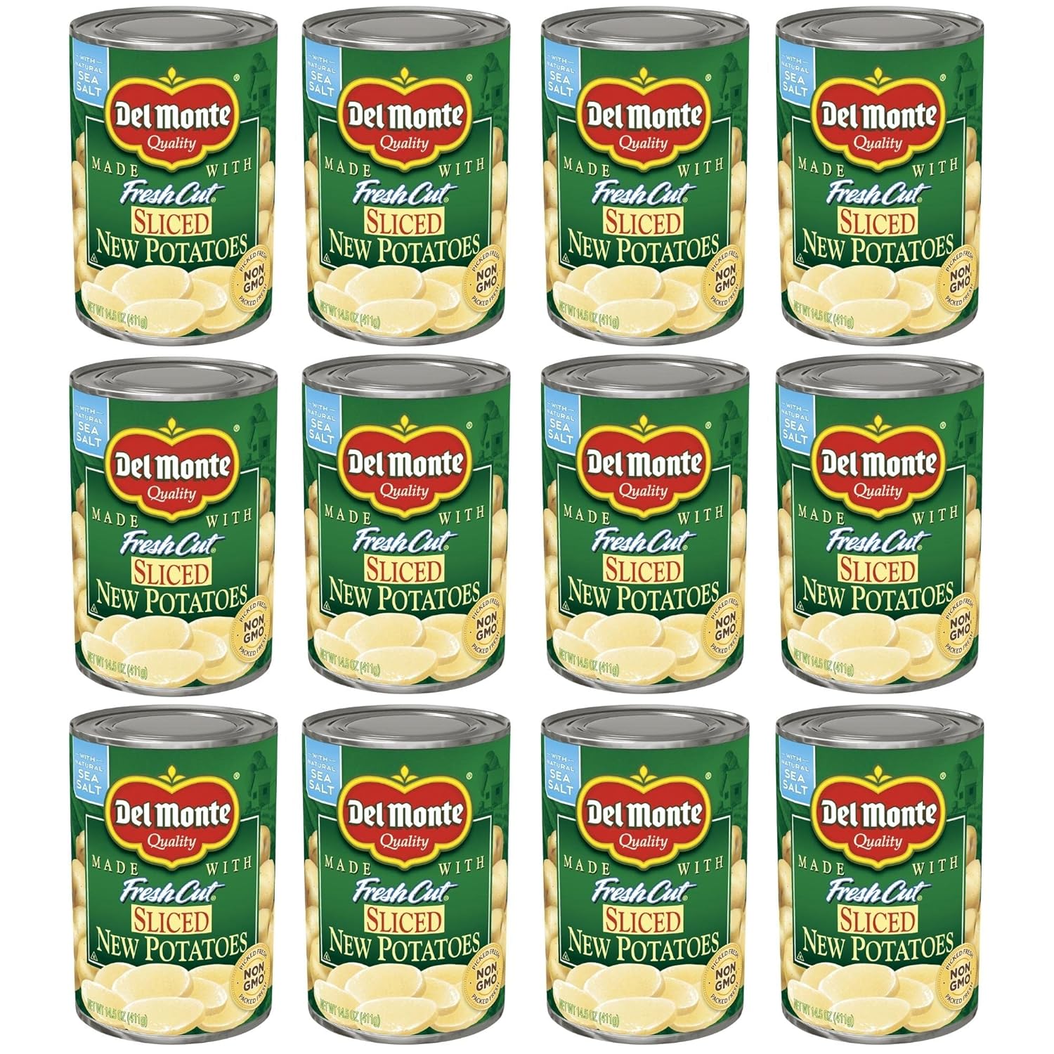 Del Monte Foods Slcs New Potatoes, 14.5 oz ( 12 count )