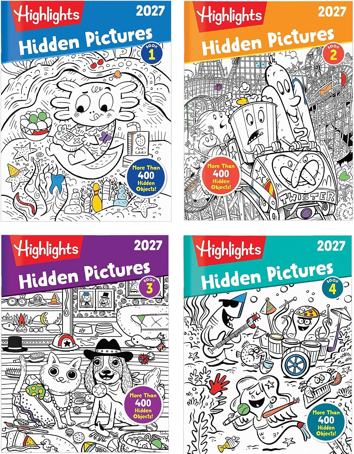 Highlights Hidden Pictures Activity Books 2027 Special Edition Gift Set