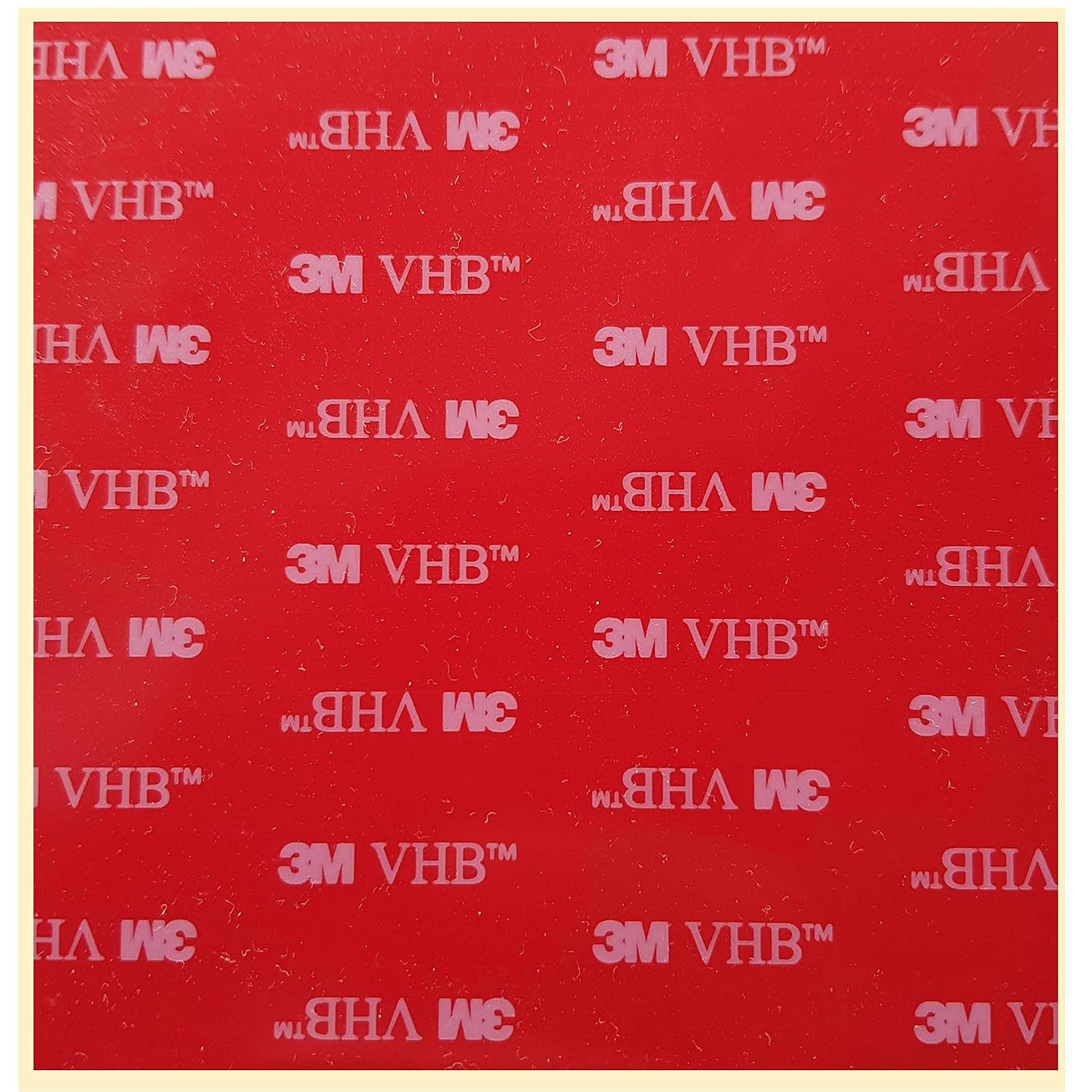 100mm Square Double Sided Tape Sticky Pad, Large 3M Very High Bond Heavy Duty Double Sided Sticky Pad, Strong Acrylic Foam Adhesive Mounting Tape 100mm * 100mm