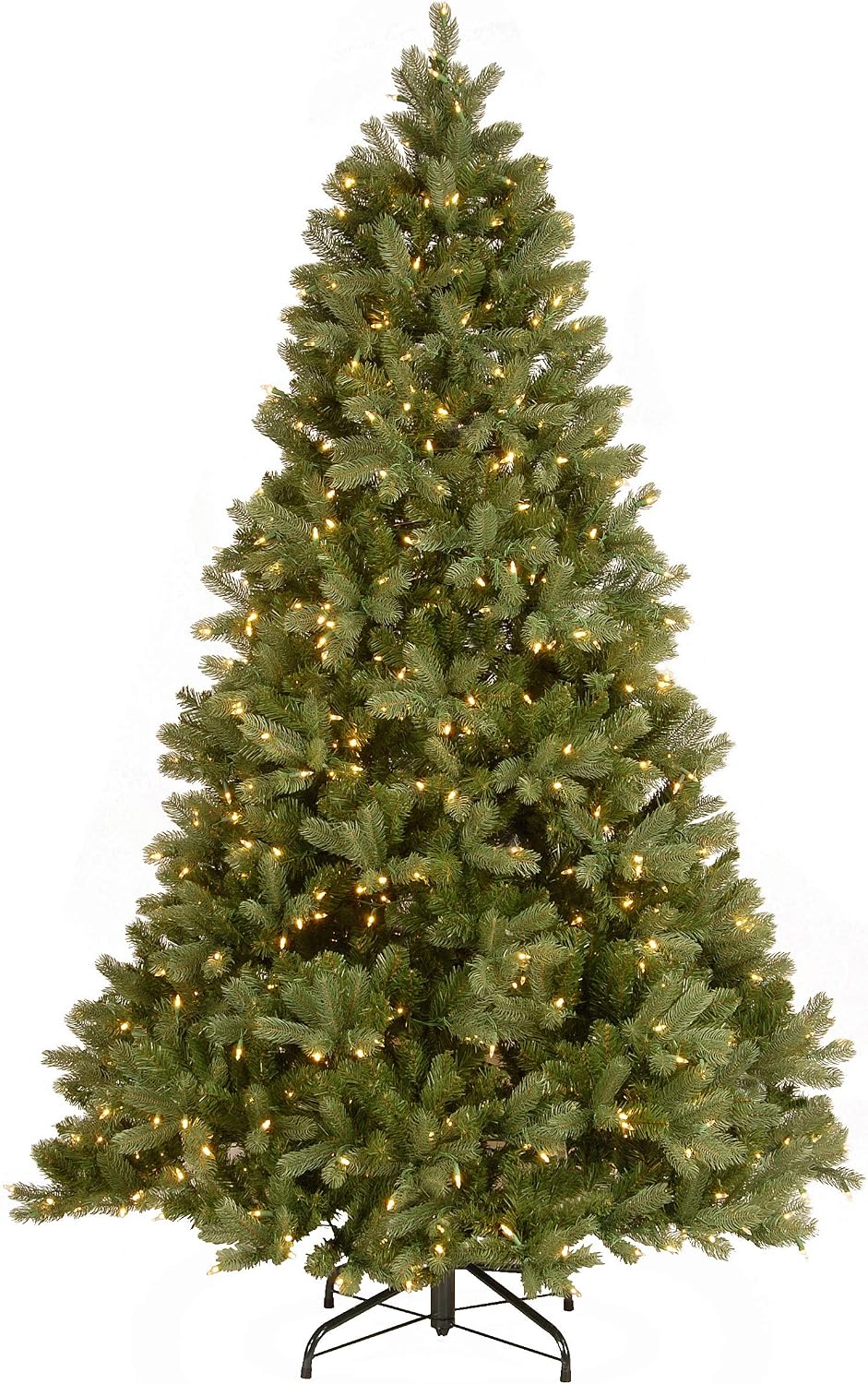 National Tree Company 7.5ft Pre-Lit Downswept Douglas Fir Christmas Tree