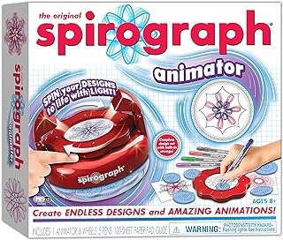 Spirograph - Animator - The Classic Craft and Activity to Make and Bring Countless Amazing Designs to Life - For Ages 8+