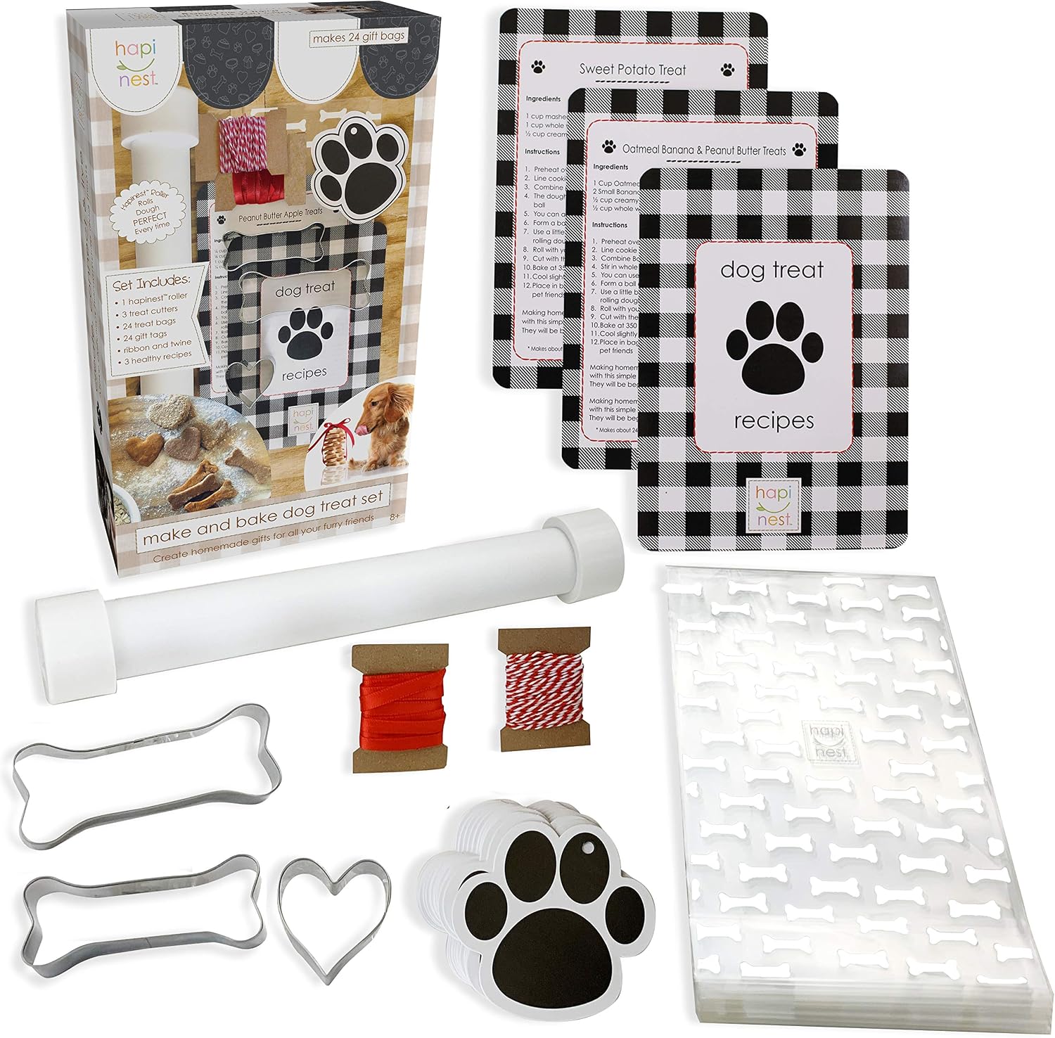 Hapinest Make Your Own Homemade Dog Treats Kit