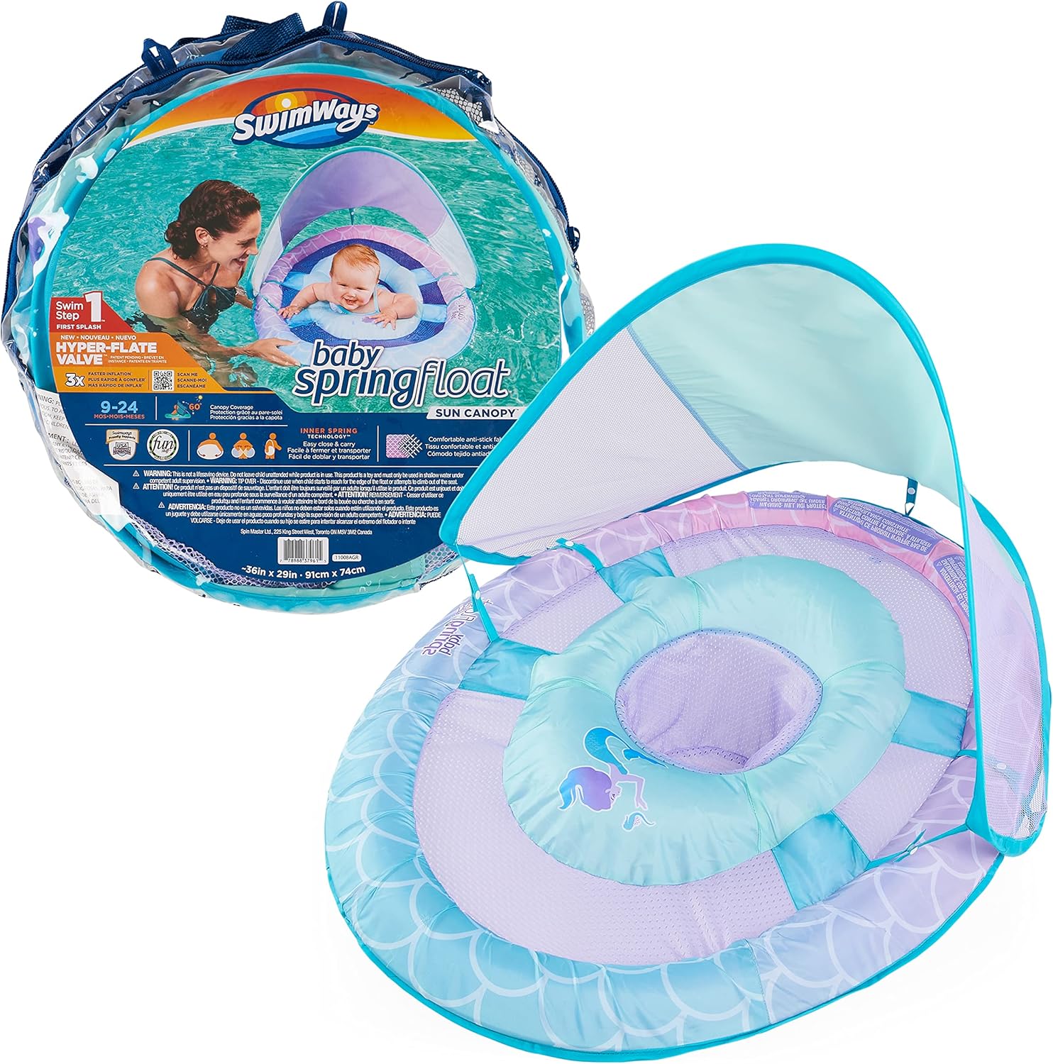SwimWays Baby Spring Float Sun Canopy