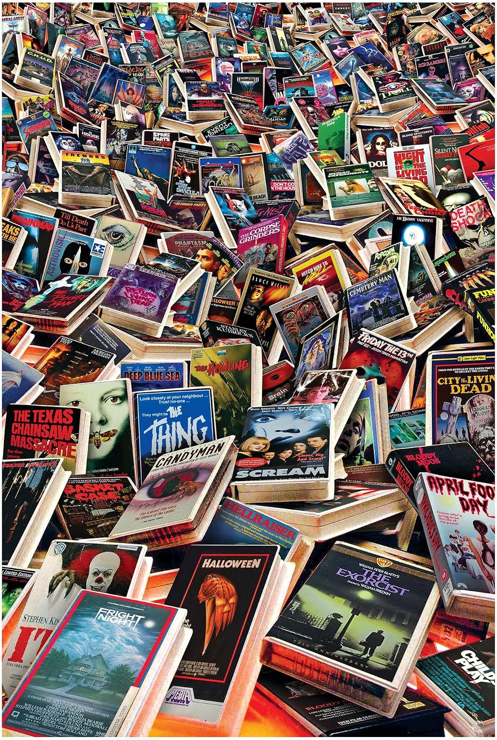 Horror VHS Cemetery 1000-Piece Jigsaw Puzzle | Toynk Exclusive