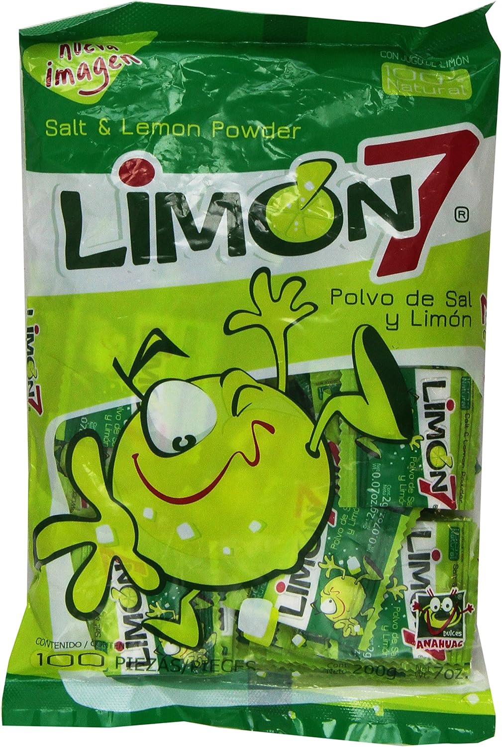 Limon 7 Salt & Lemon Powder Mexican Candy by N/A