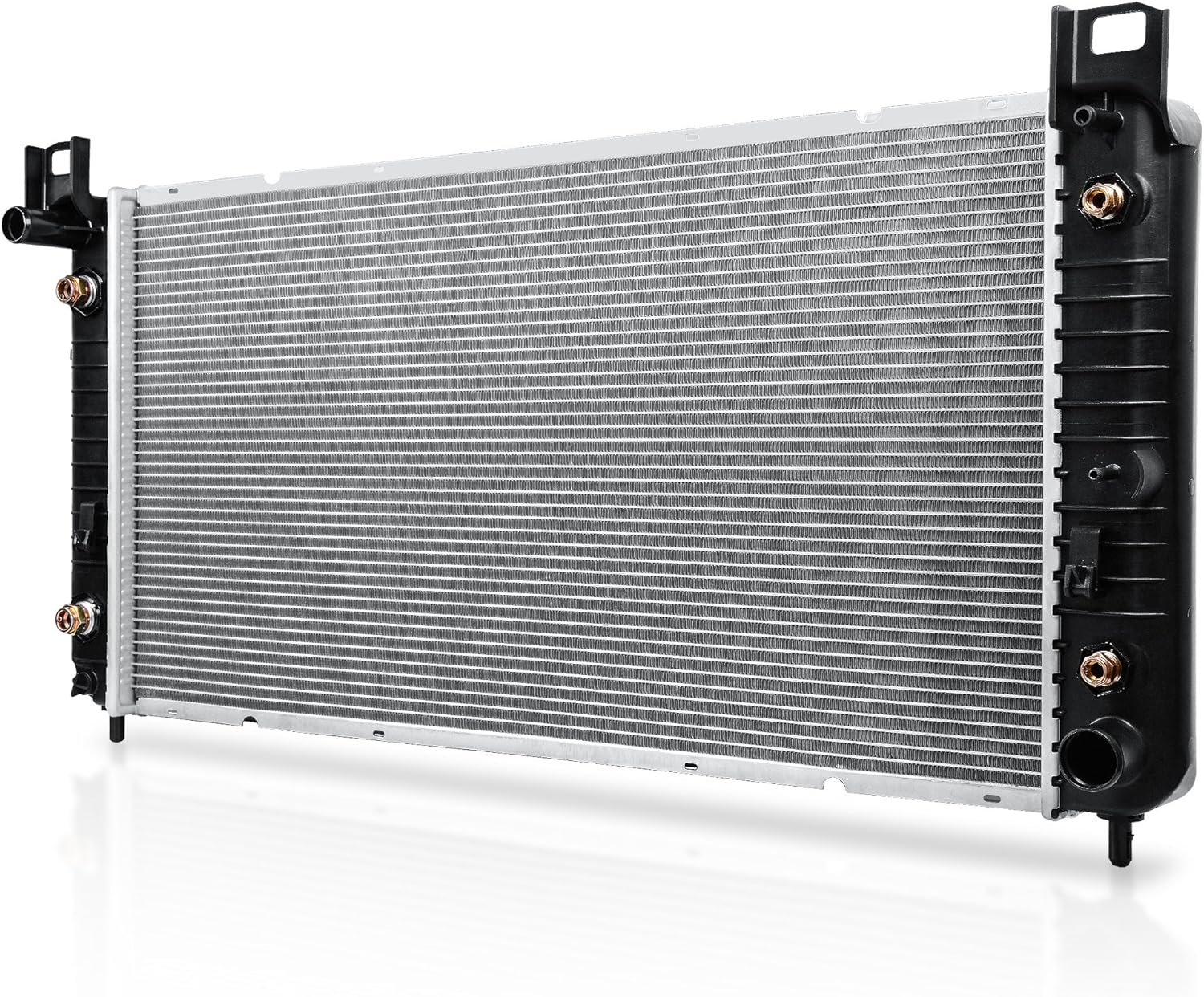 DWVO 34'' Core Radiator Compatible Compatible with Chevy Silverado Suburban GMC Yukon Sierra Tahoe Escalade Hummer H2 4.3L 4.8L 5.3L 6.0L 6.2L V8 DWRD1001