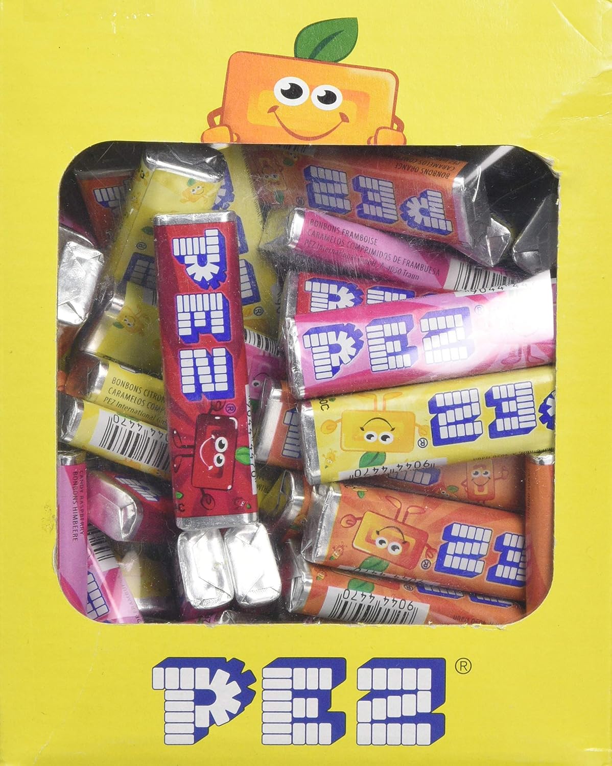 PEZ 100 Fruit Refils Fruit Box