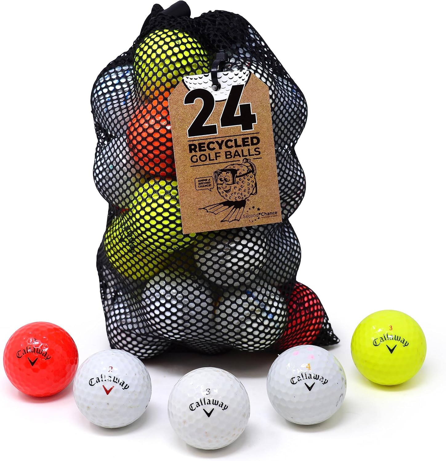 Second Chance Callaway Assorted Model Lake Golf Balls (Grade B)