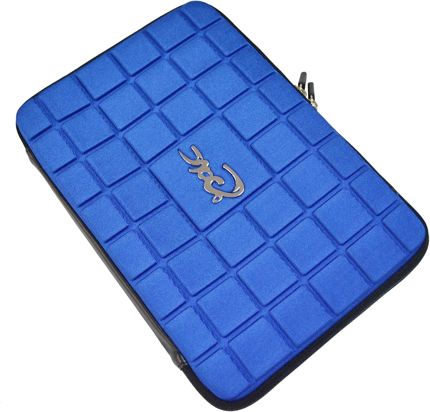 Croco® Super Chocolate Case Cover Carry Sleeve for 10.1-Inch Samsung Galaxy Tab/Tab2 P7500, P7510 - Blue