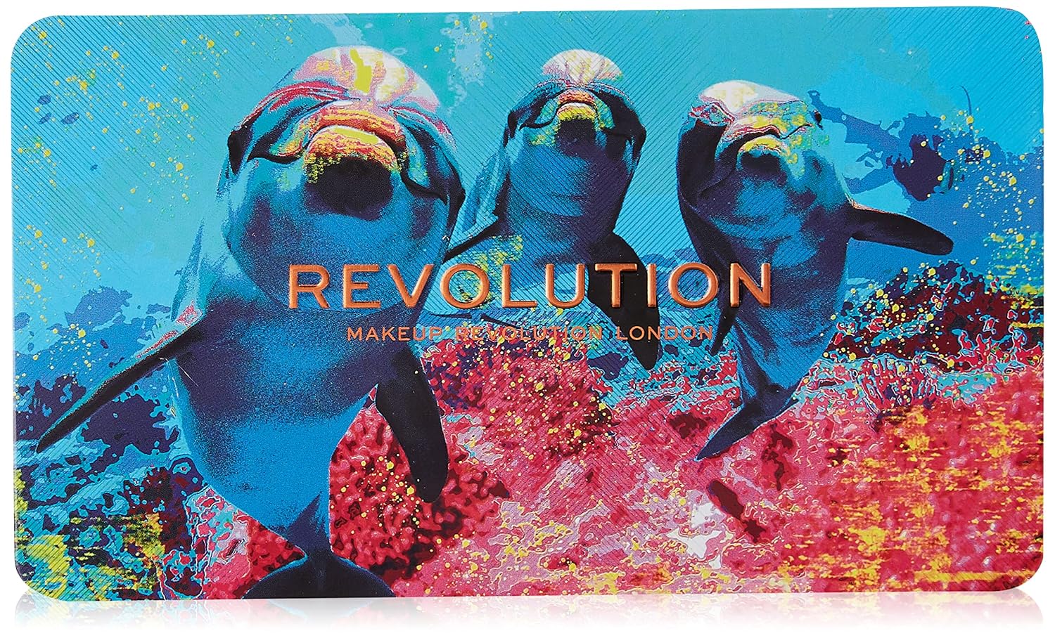 Makeup Revolution, Forever Flawless, Eyeshadow Palette, Hydra Dolphin, 19.8g
