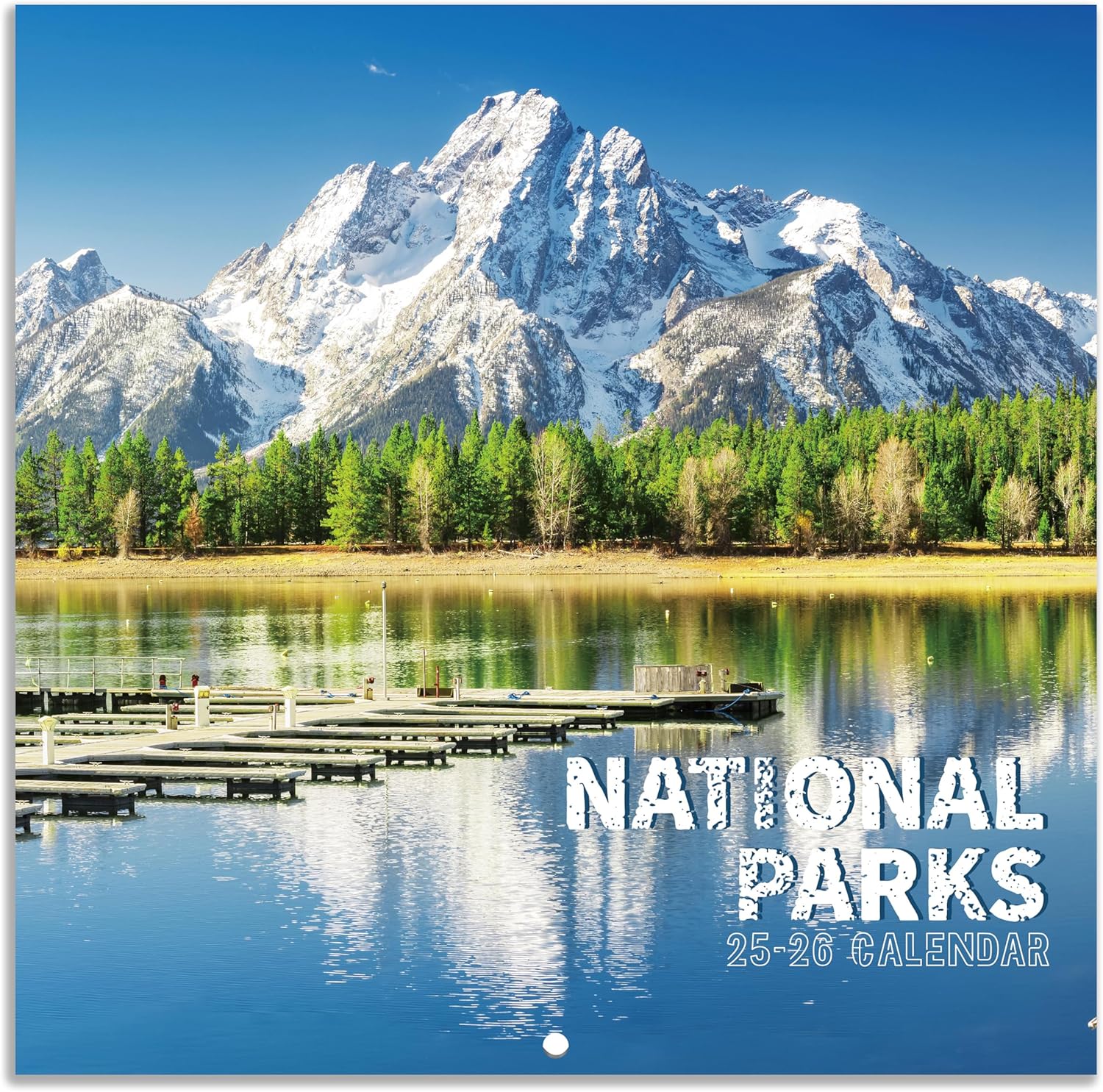 2025-2026 Wall Calendar - 2025-2026 National Parks Wall Calendar, Jul 2025 - Dec 2026, 12" x 24" (Open), Thick & Sturdy Paper, Beautiful National Parks